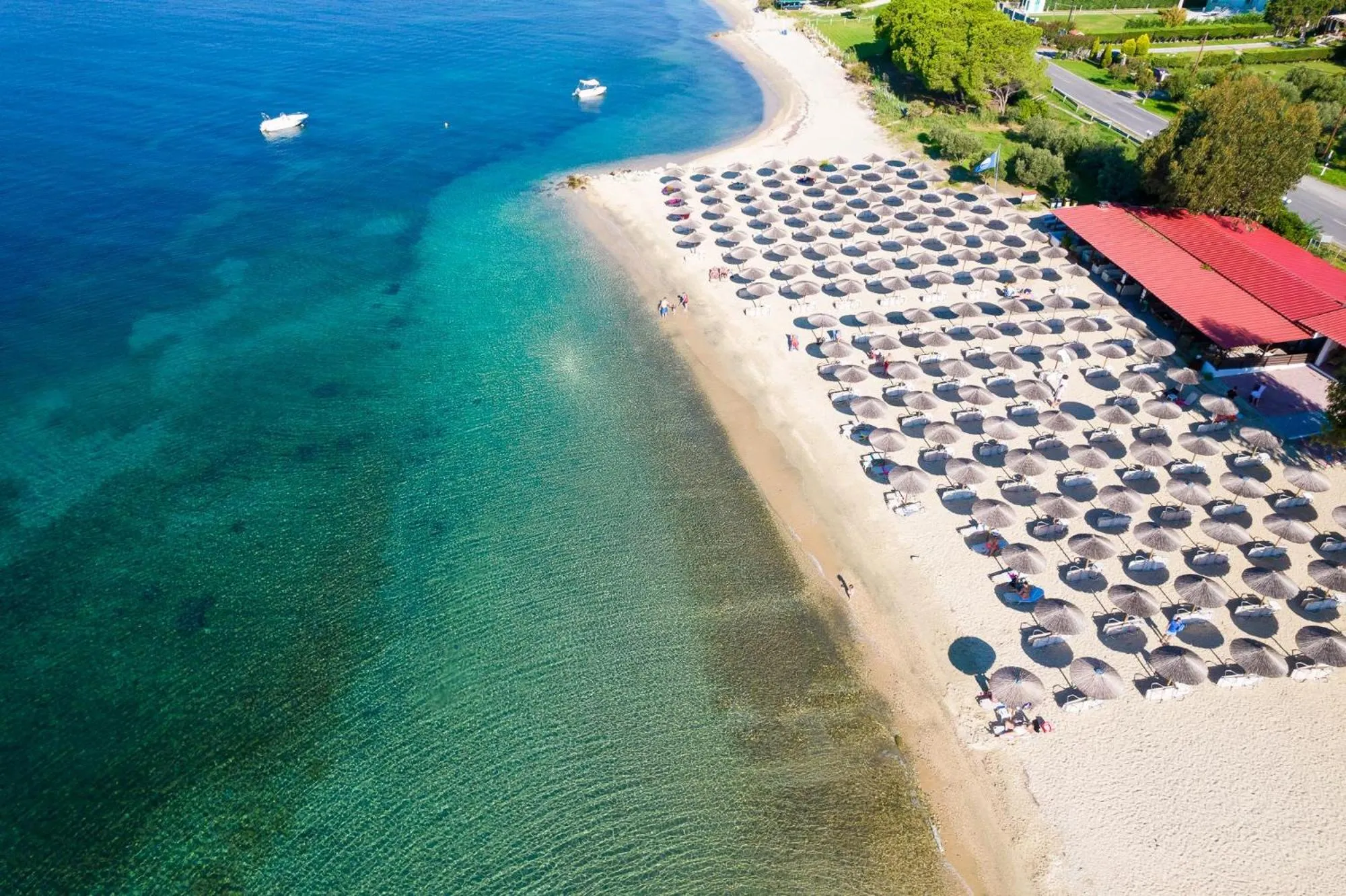 Beach in Alexandros Palace