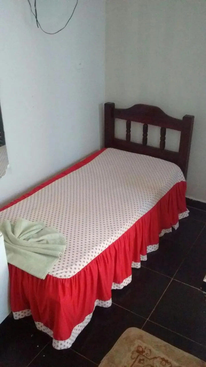 Bed in Hotel San Marino