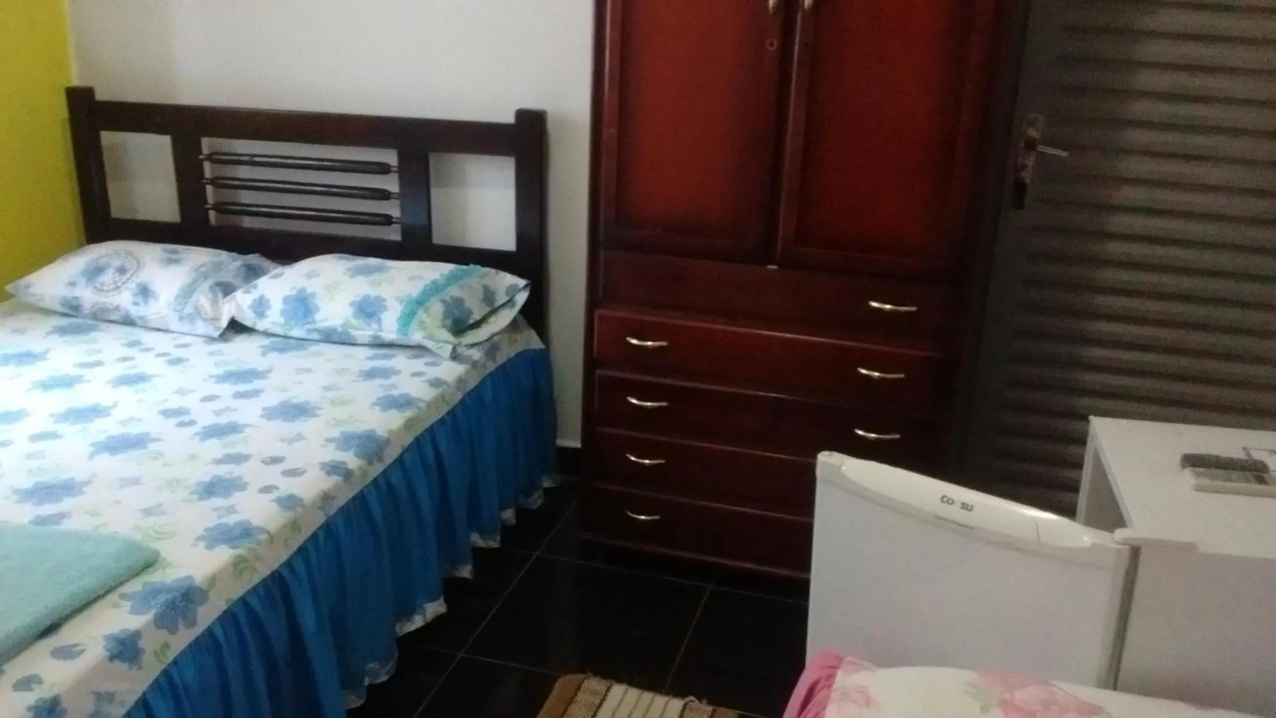 Bed in Hotel San Marino