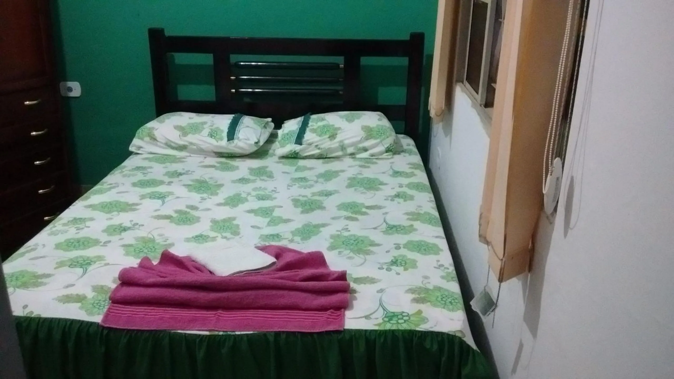 Bed in Hotel San Marino