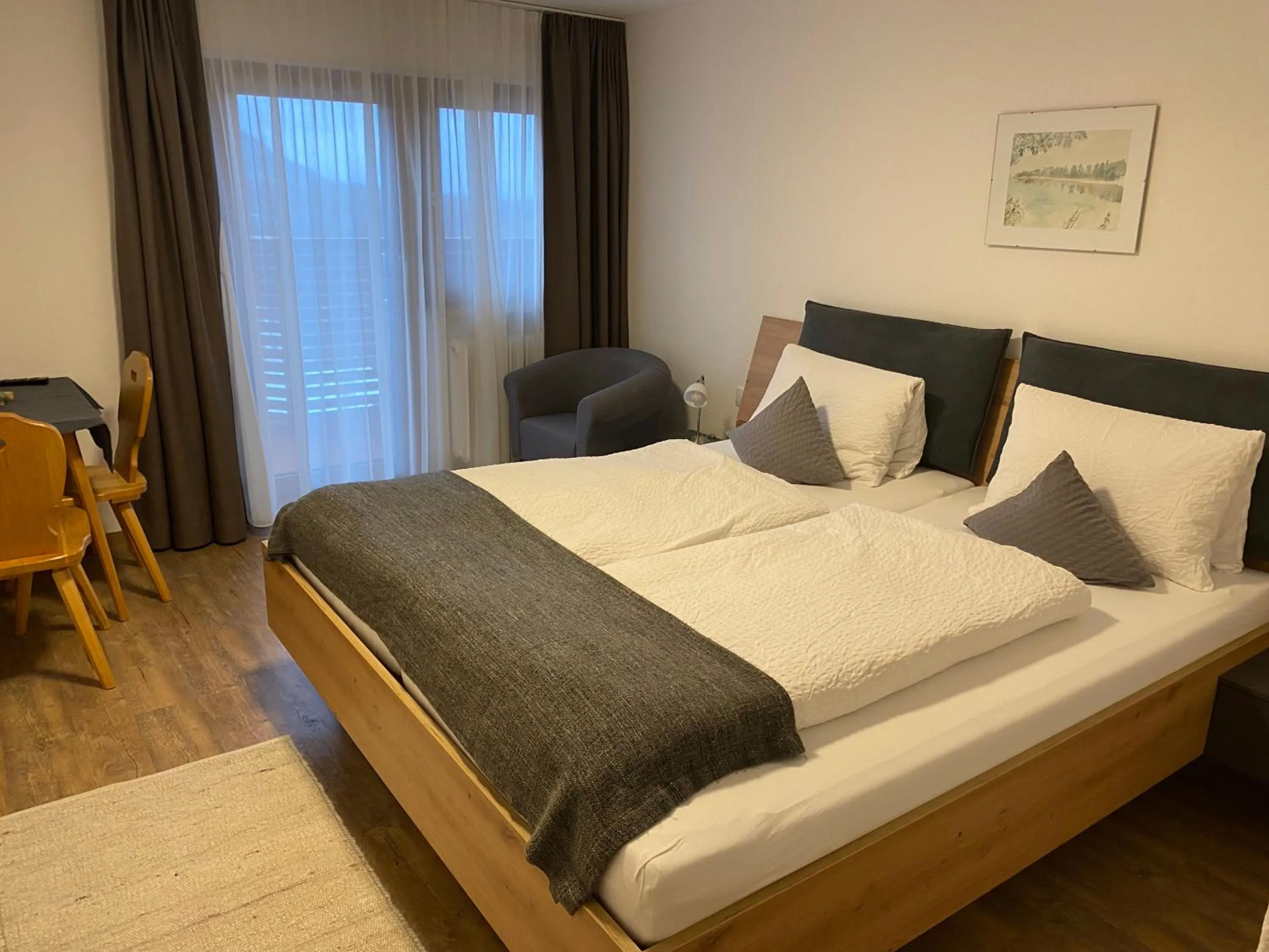 Photo of the whole room, Bed in Pension Aschlandhof