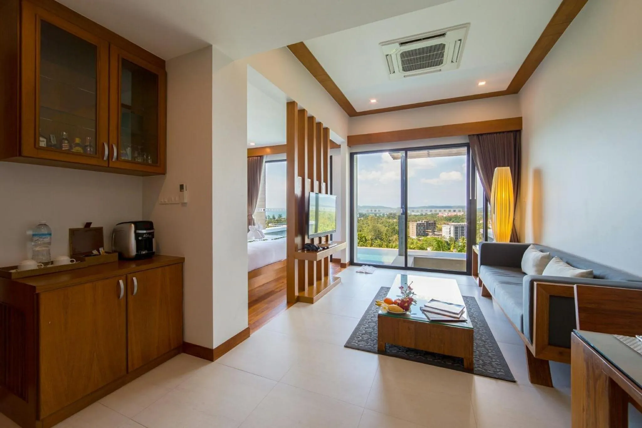 Living room in Andakiri Pool Villa Panoramic Sea View