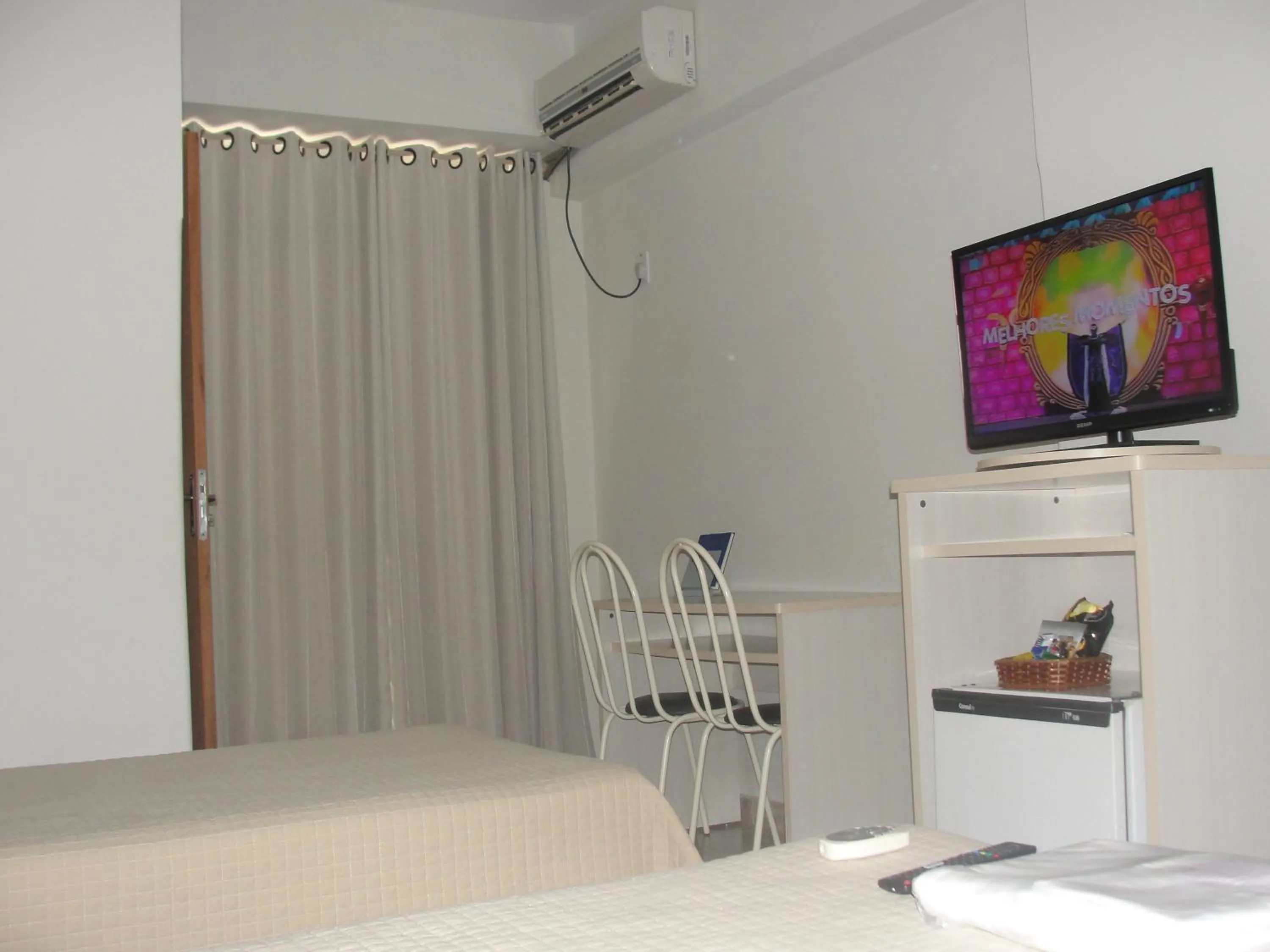 Bed in Manhuaçu Center Hotel