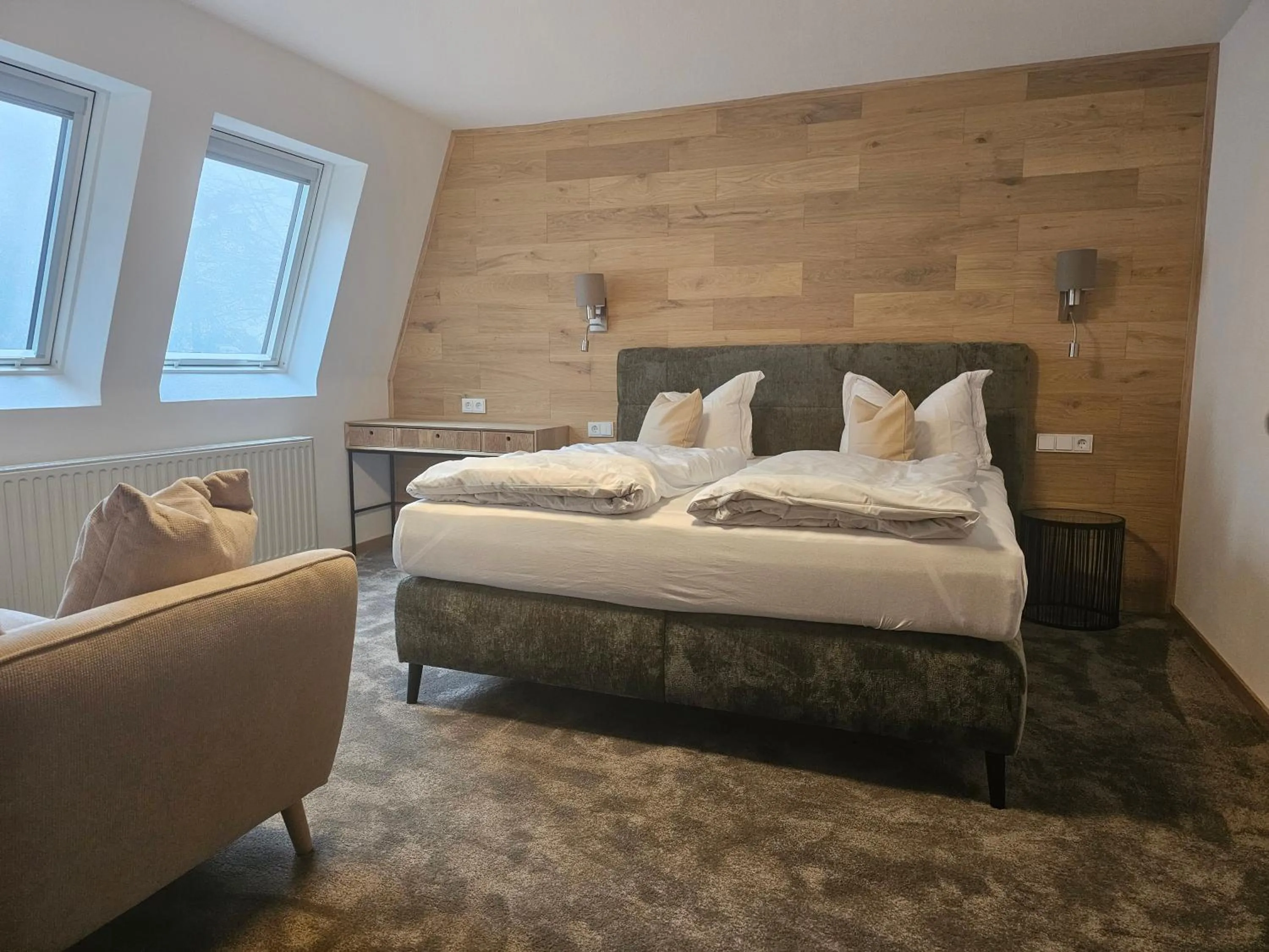 Photo of the whole room, Bed in Familien-Hotel Am Tränkbachtal Frauenwald