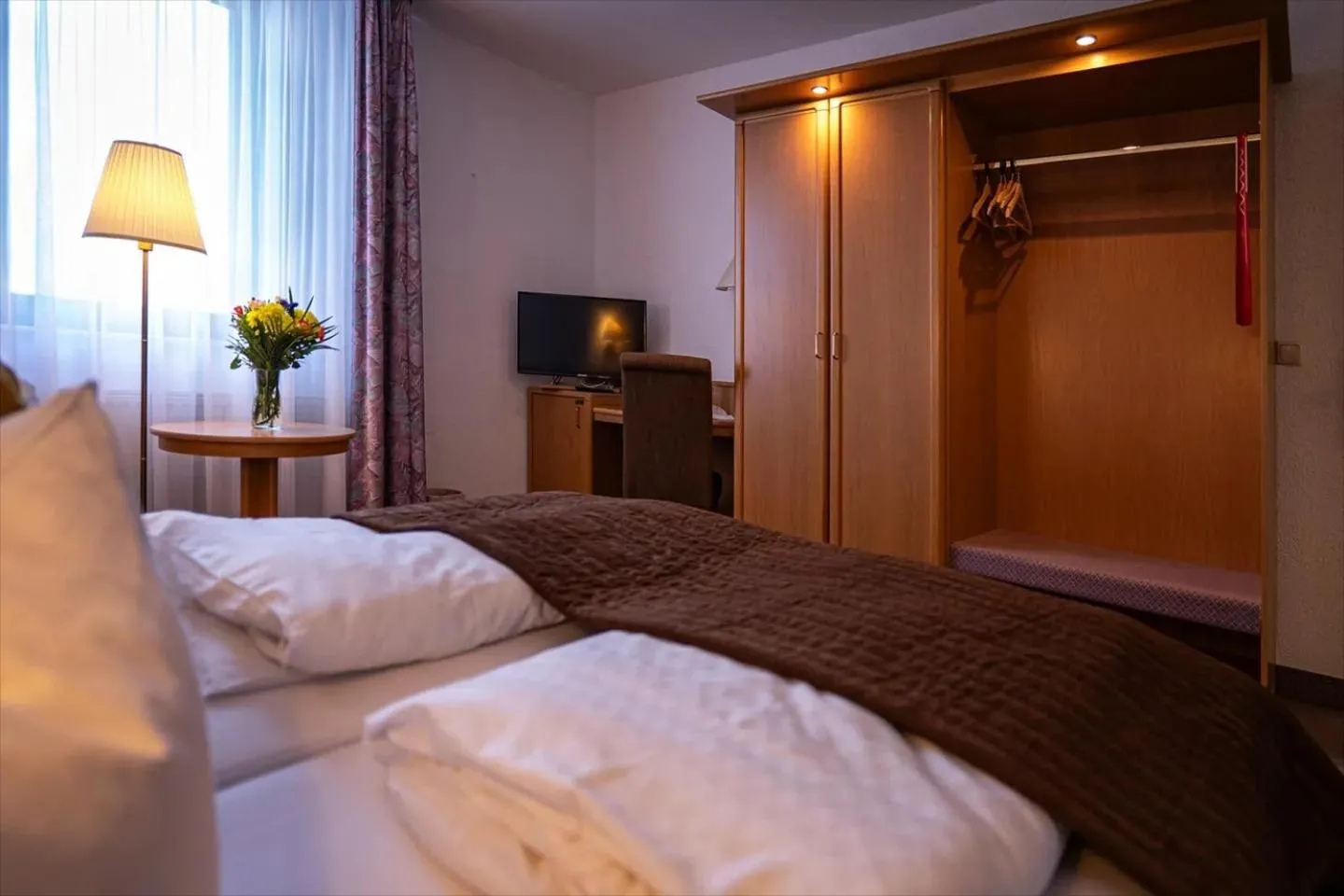 Photo of the whole room, Bed in Familien-Hotel Am Tränkbachtal Frauenwald