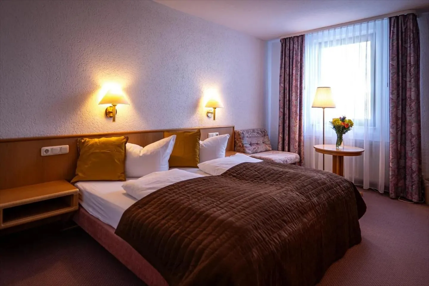 Bedroom, Bed in Familien-Hotel Am Tränkbachtal Frauenwald