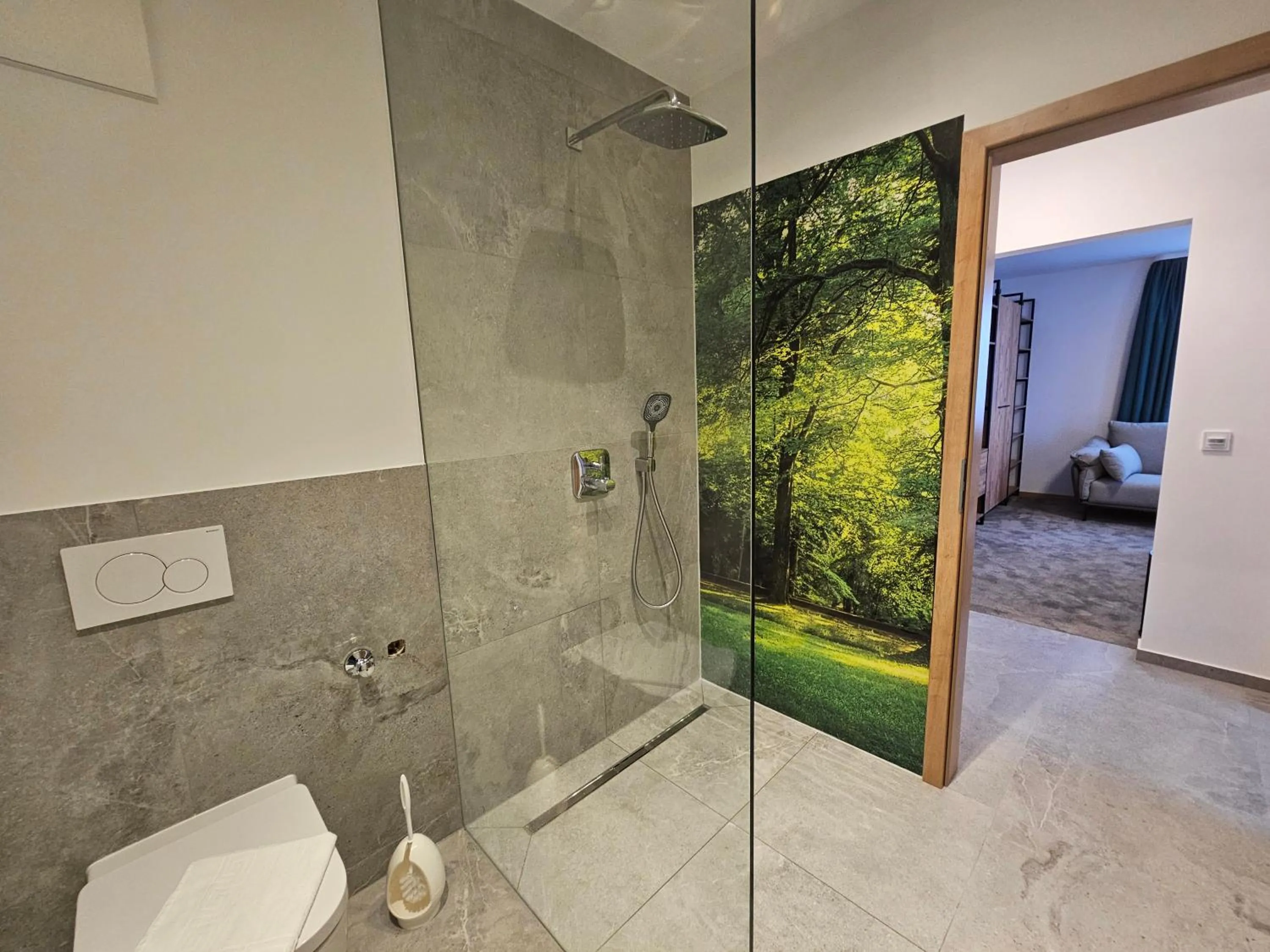 Shower in Familien-Hotel Am Tränkbachtal Frauenwald