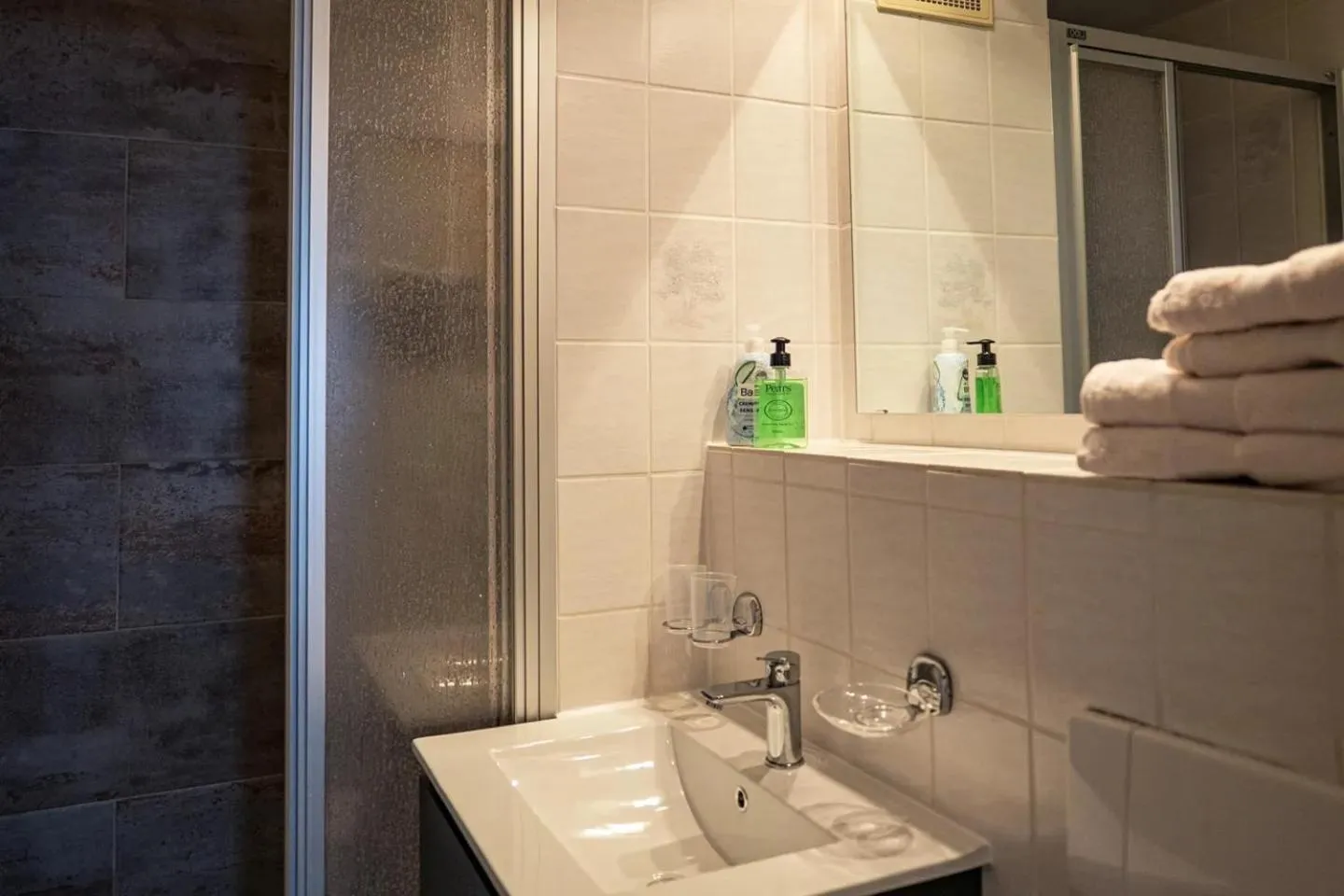 Bathroom in Familien-Hotel Am Tränkbachtal Frauenwald