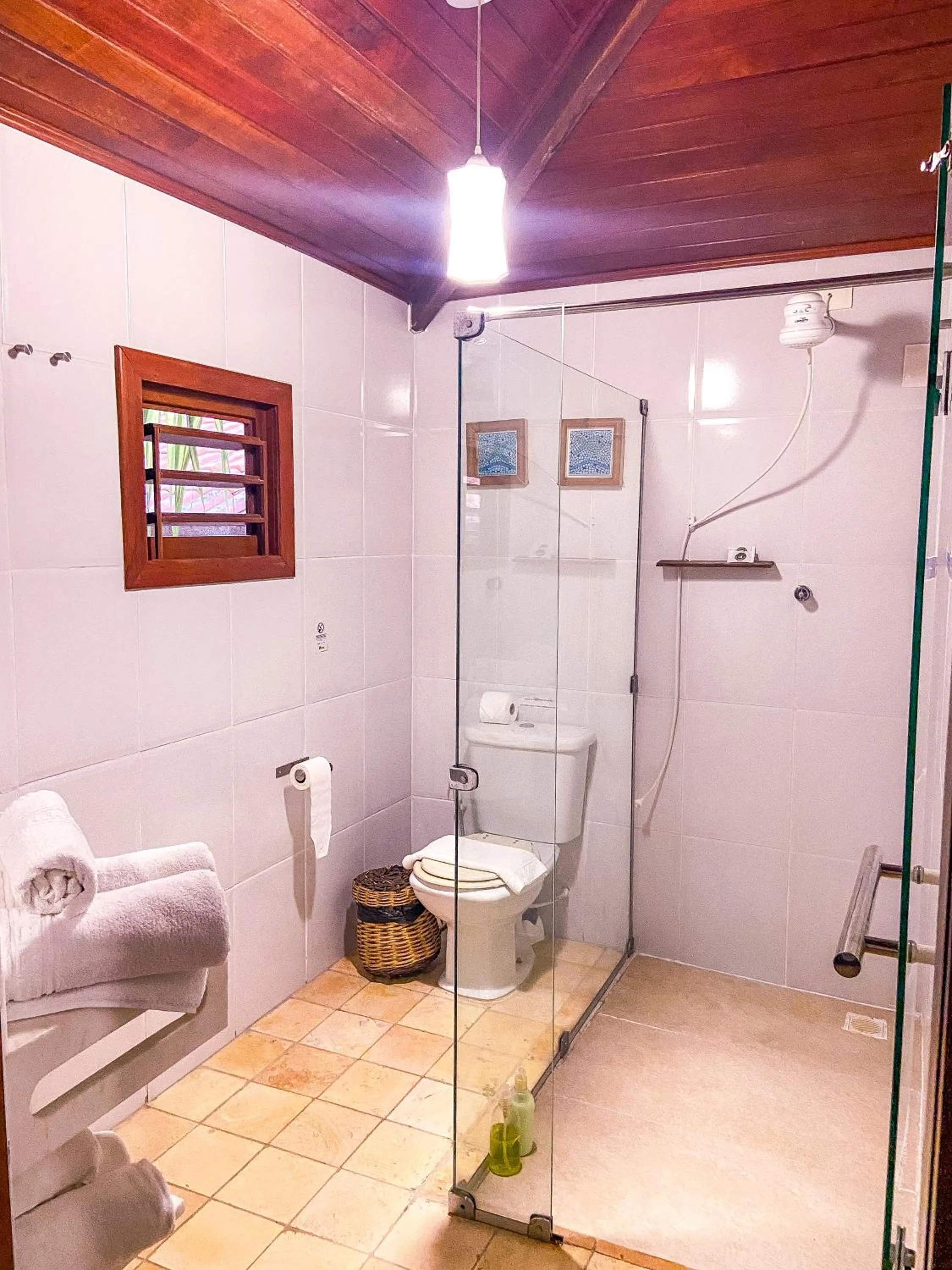 Shower in Pousada Berro do Jeguy