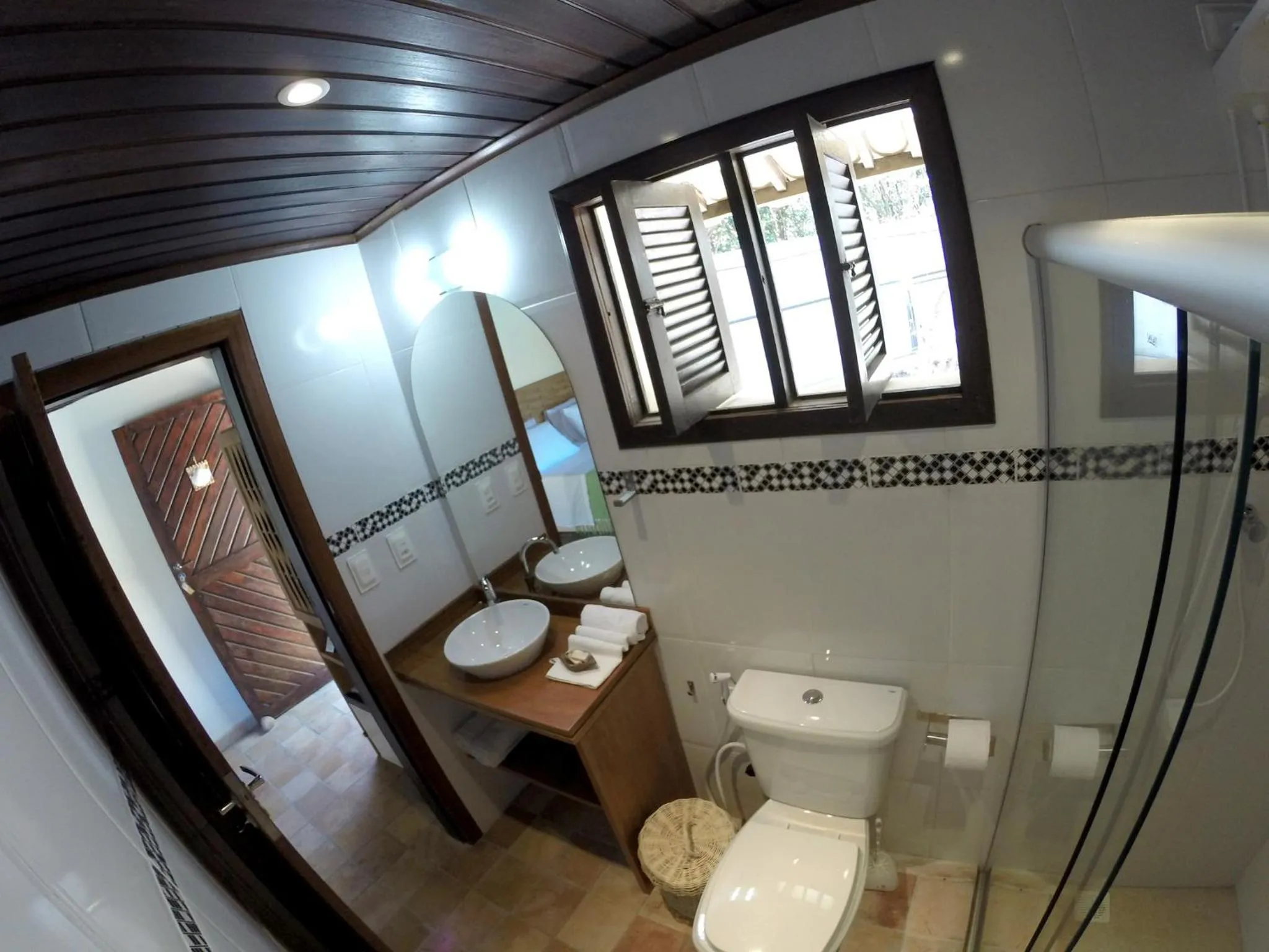 Bathroom in Pousada Berro do Jeguy