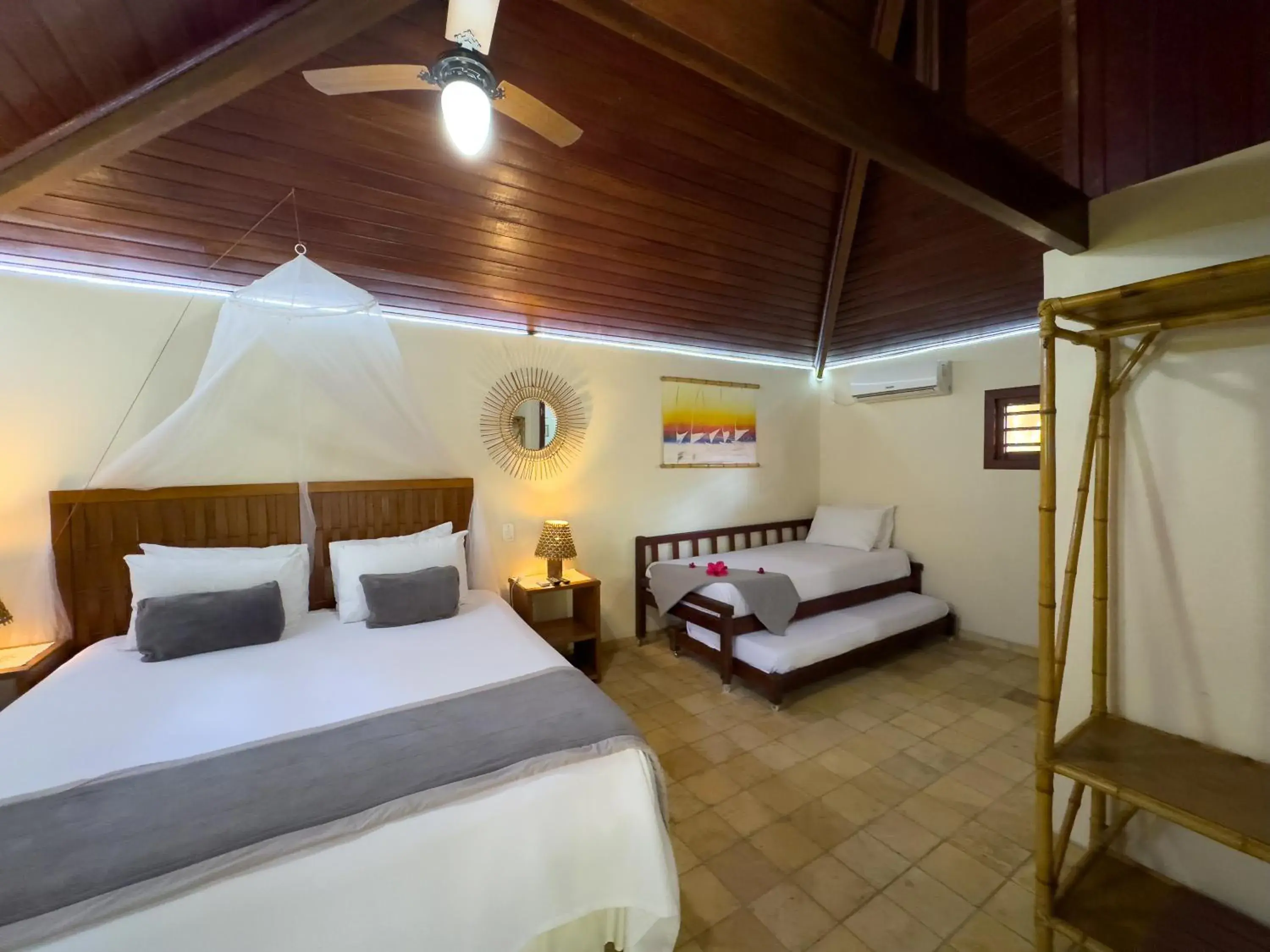Quadruple Room in Pousada Berro do Jeguy Quadruple Room in Pousada Berro do Jeguy