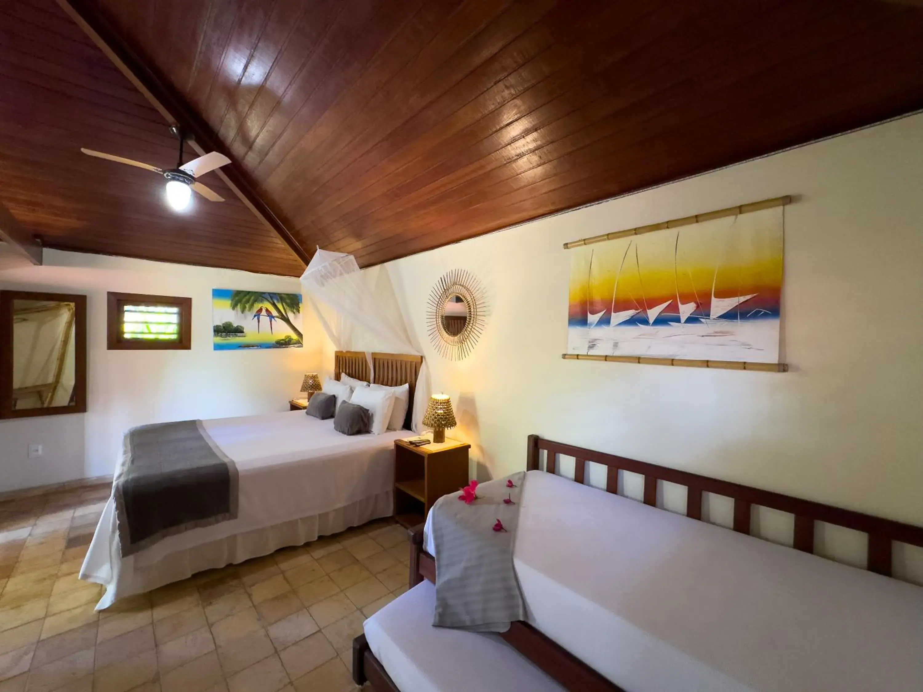 Quadruple Room in Pousada Berro do Jeguy Quadruple Room in Pousada Berro do Jeguy