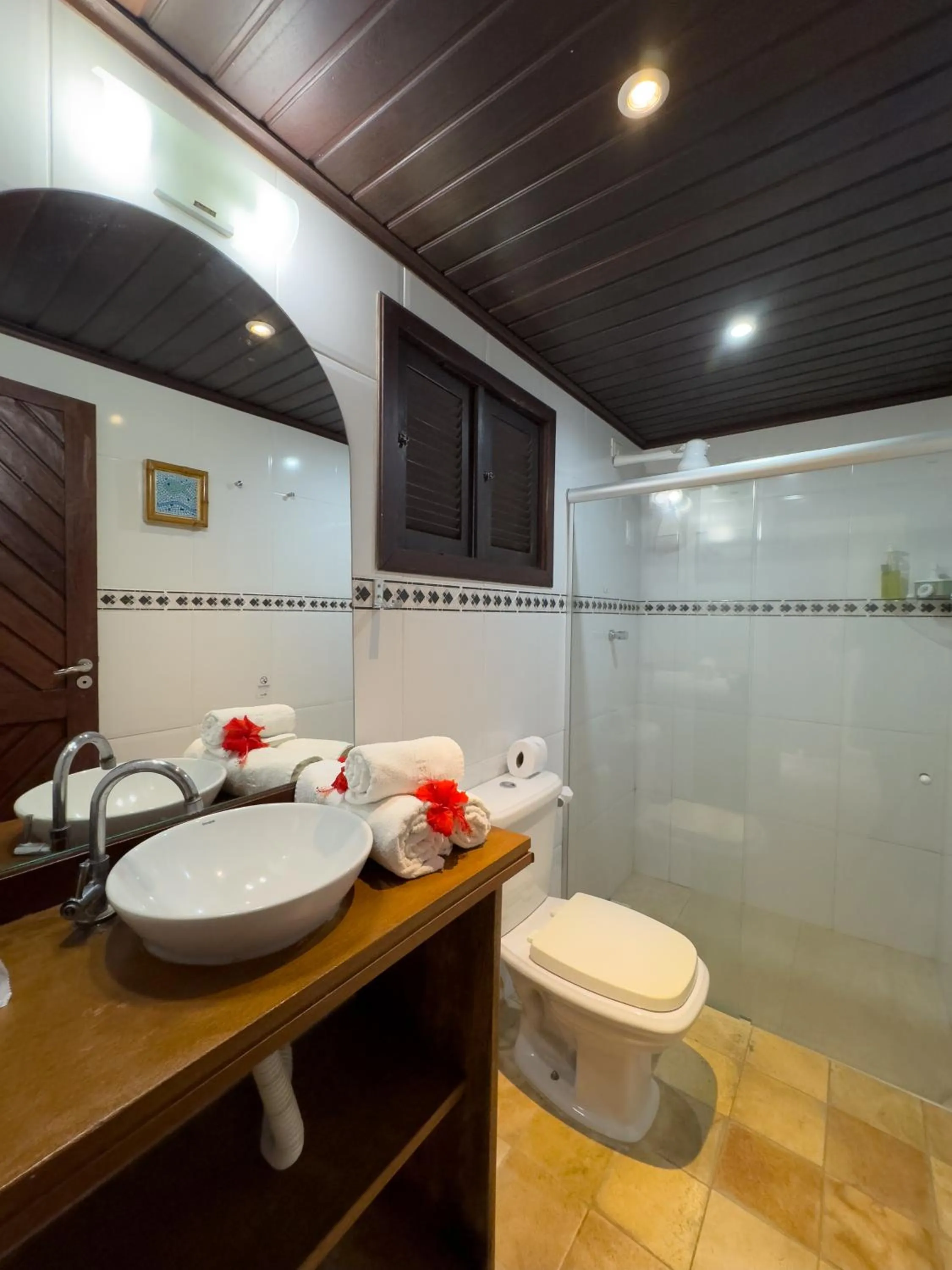 Shower in Pousada Berro do Jeguy