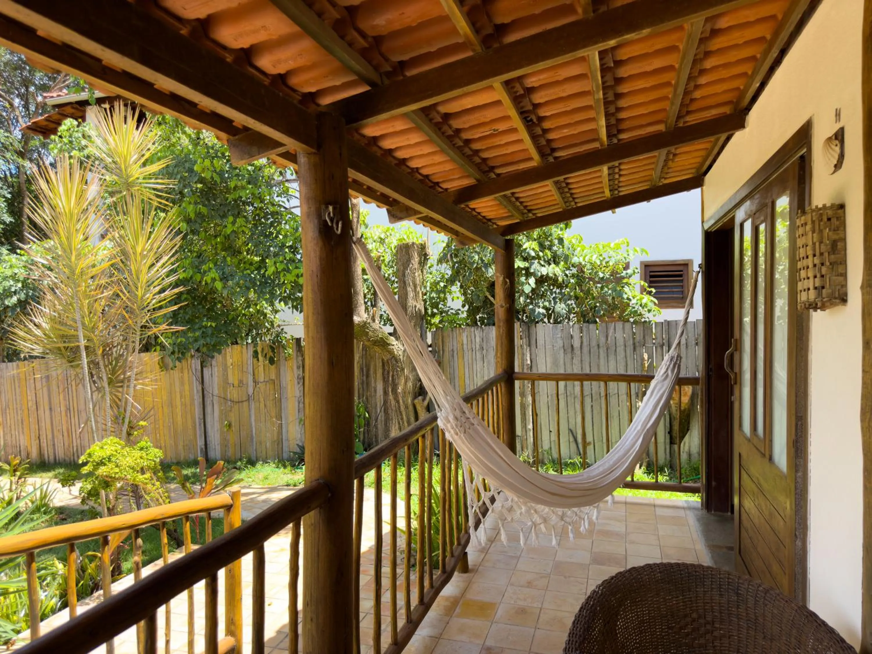 Patio in Pousada Berro do Jeguy