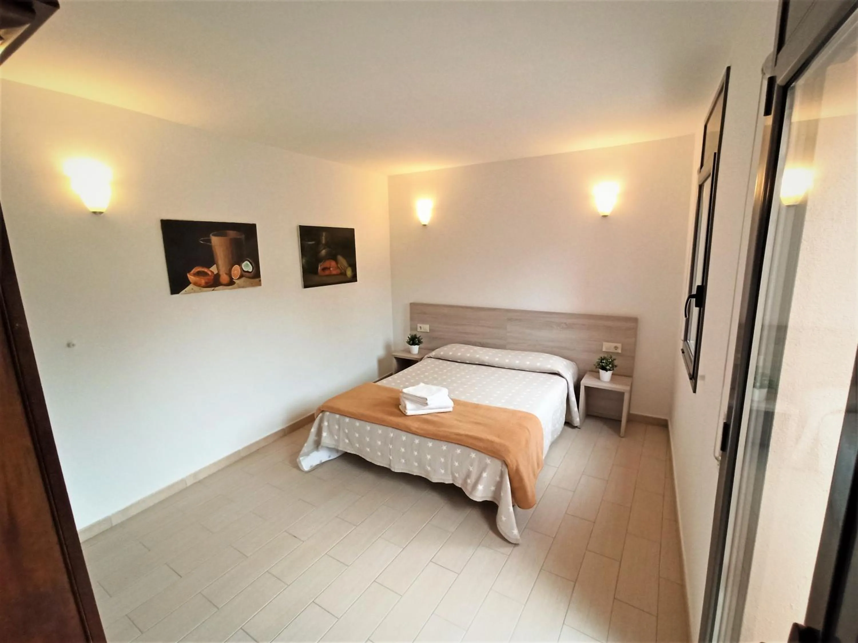 Bed in Apartaments Fonda Comerç