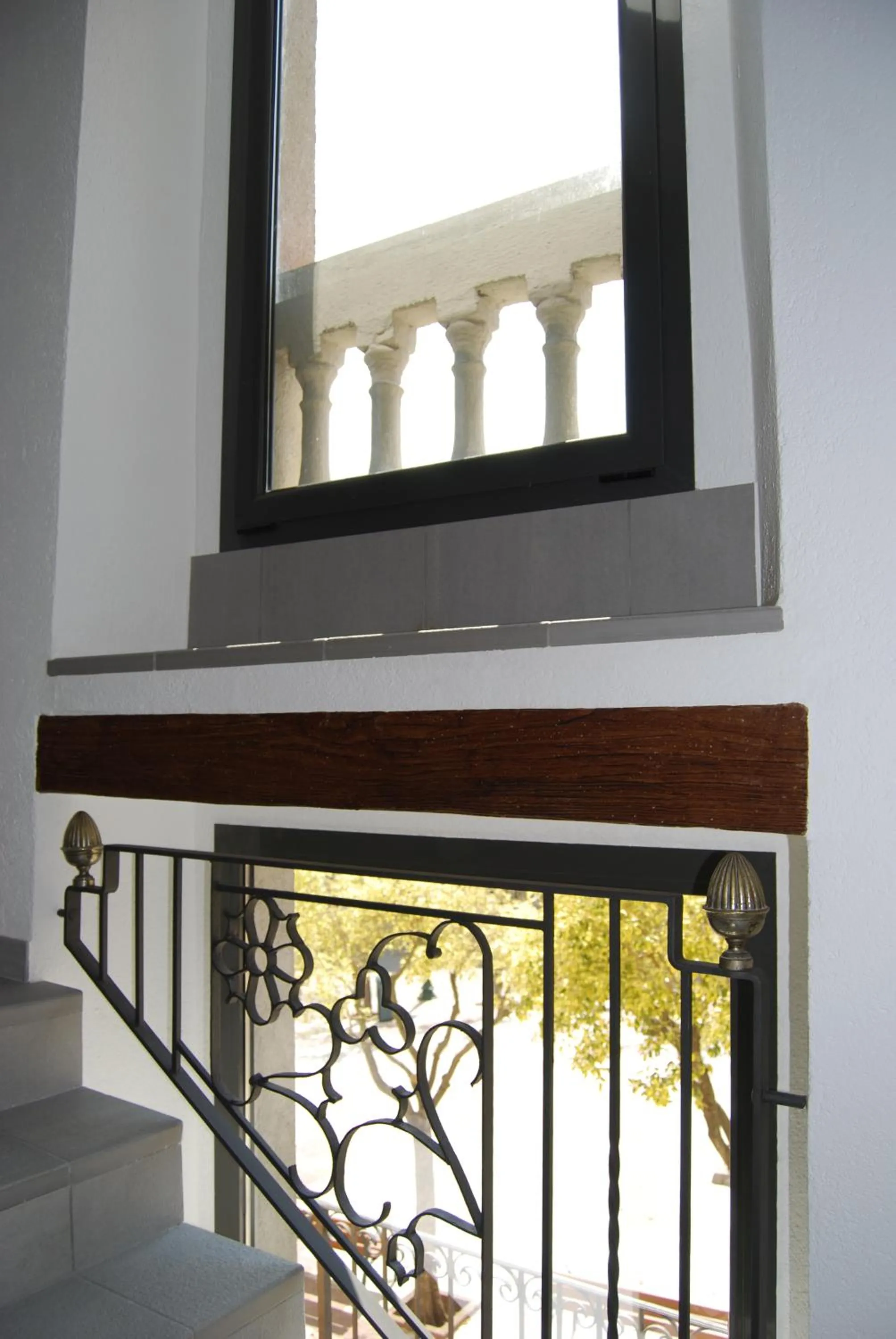 Decorative detail in Apartaments Fonda Comerç