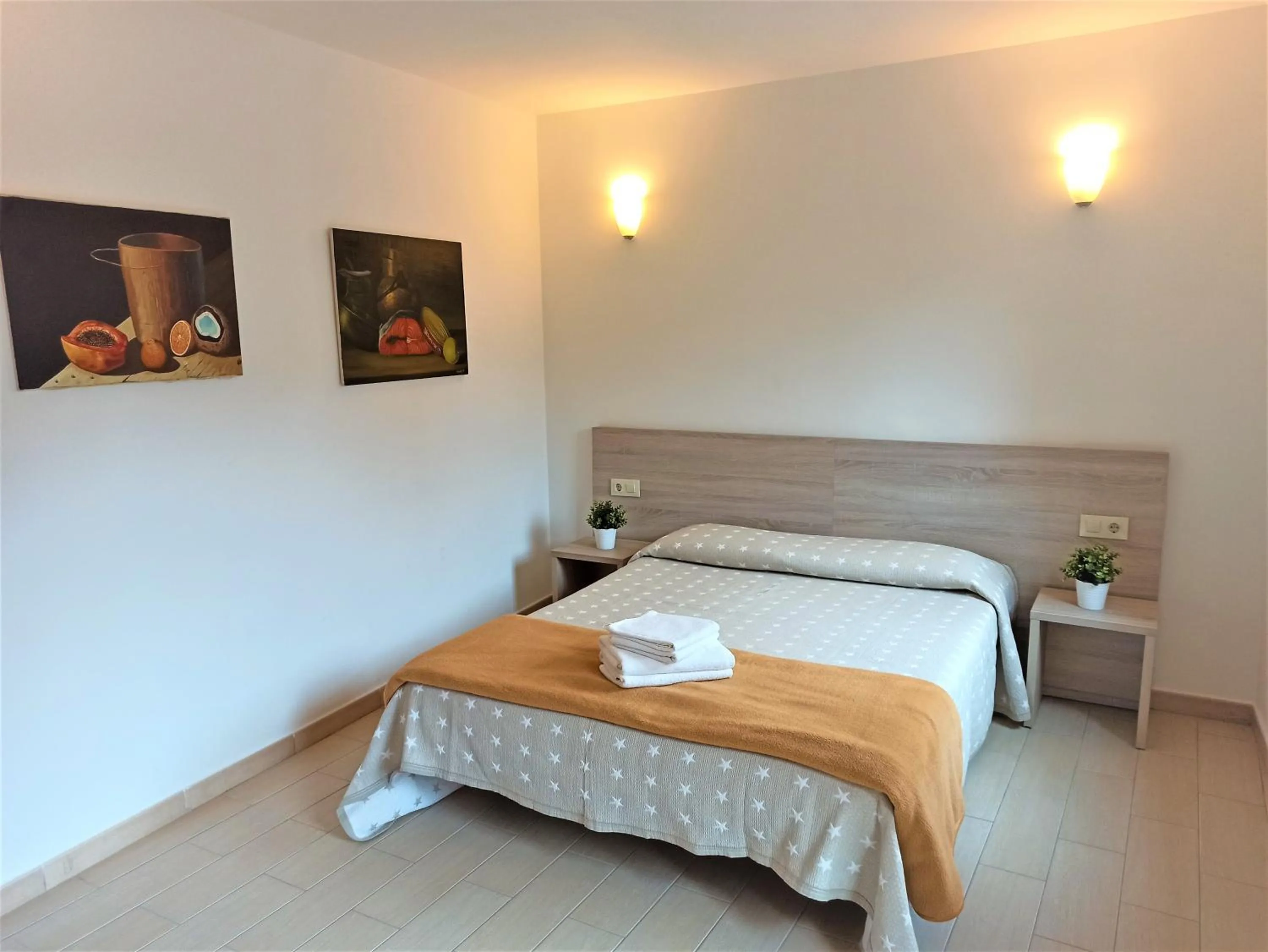 Bed in Apartaments Fonda Comerç