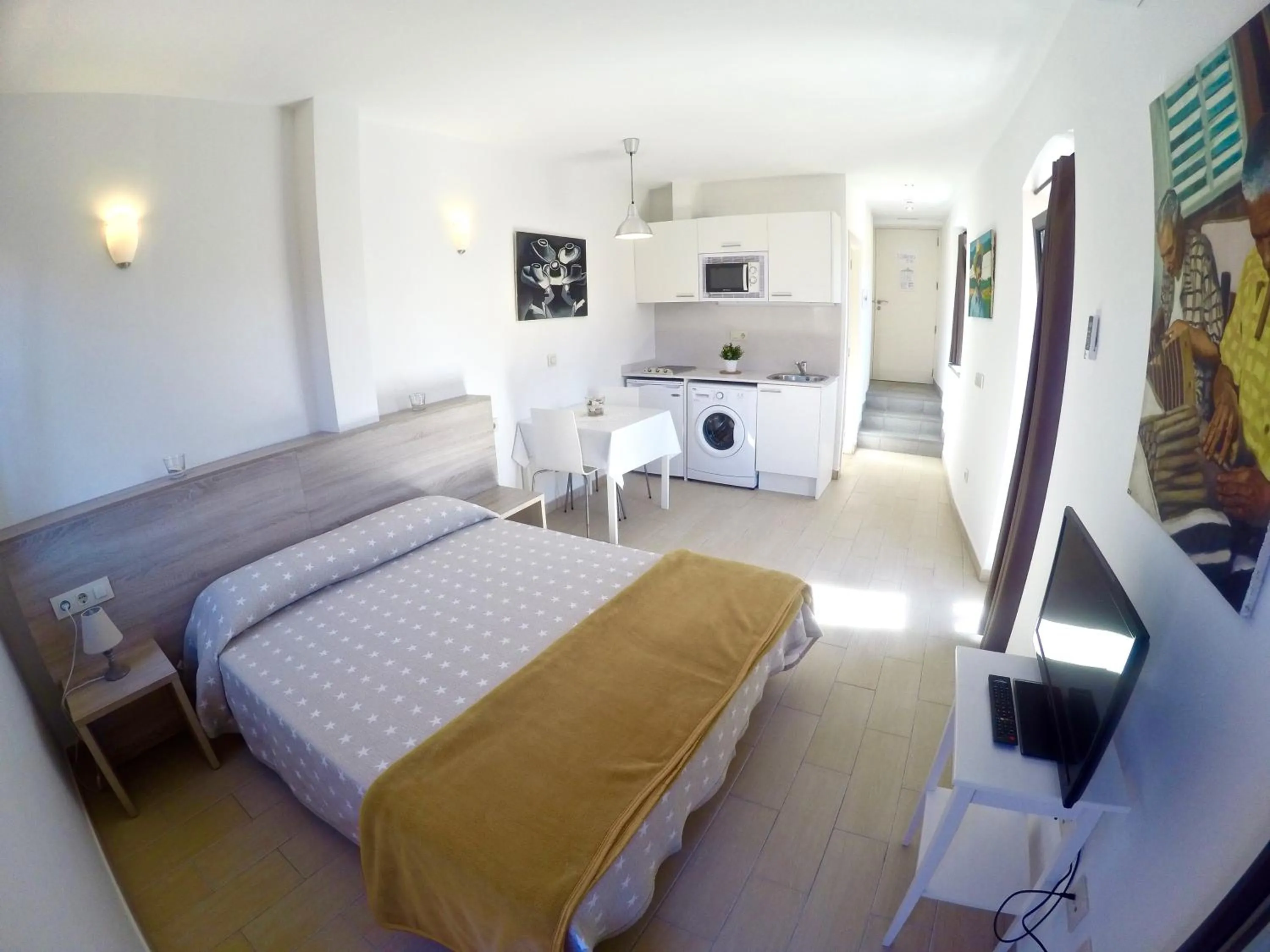 Bed in Apartaments Fonda Comerç