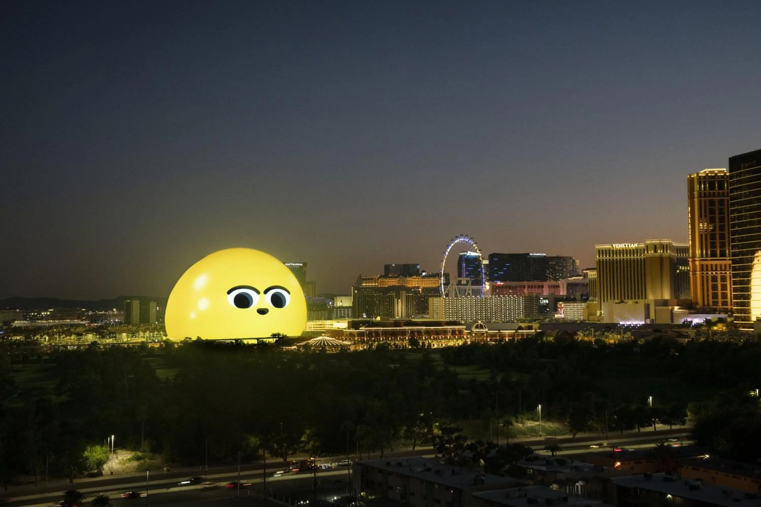 Photo of the whole room in Las Vegas Marriott