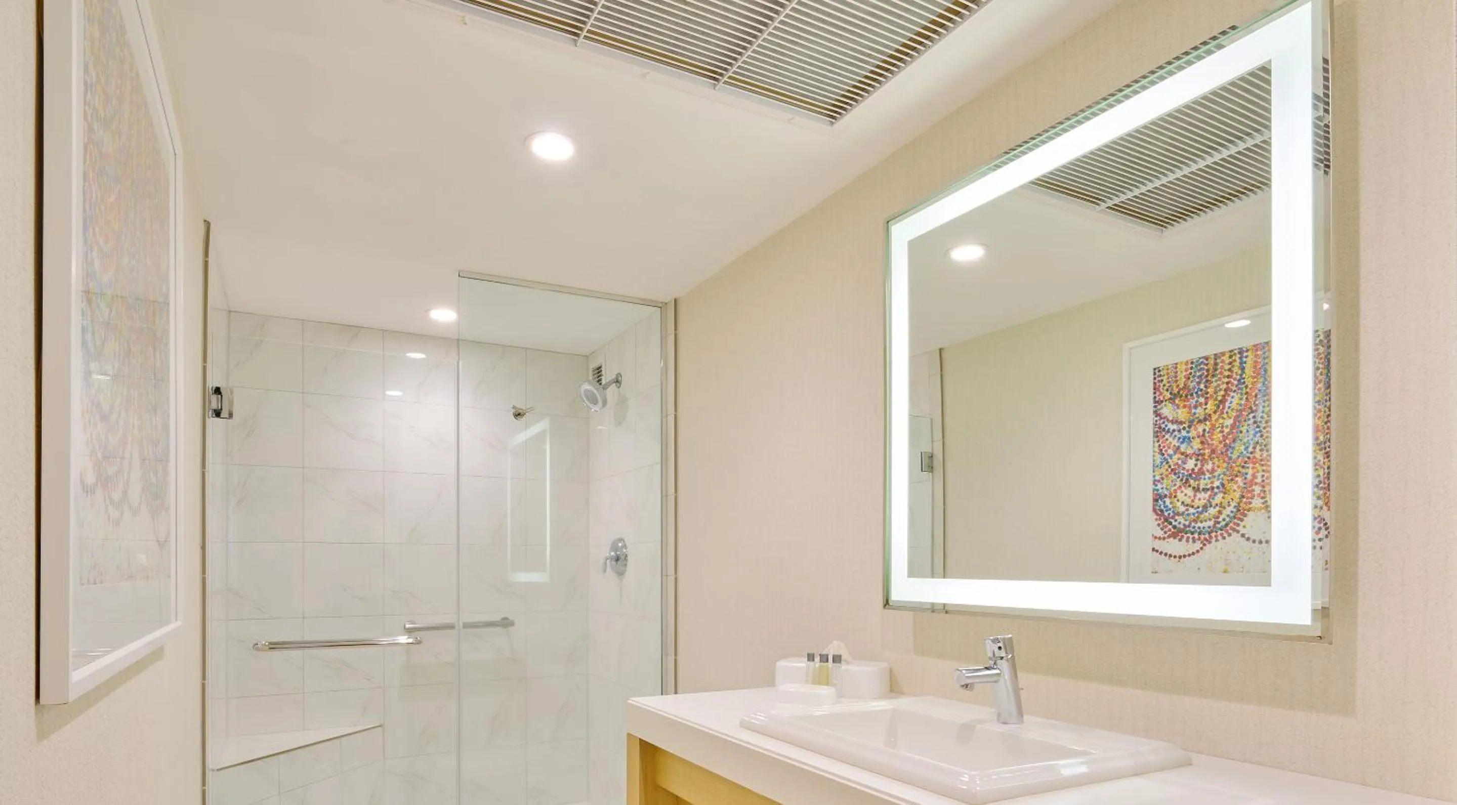 Bathroom in Tropicana Atlantic City, A Caesars Destination