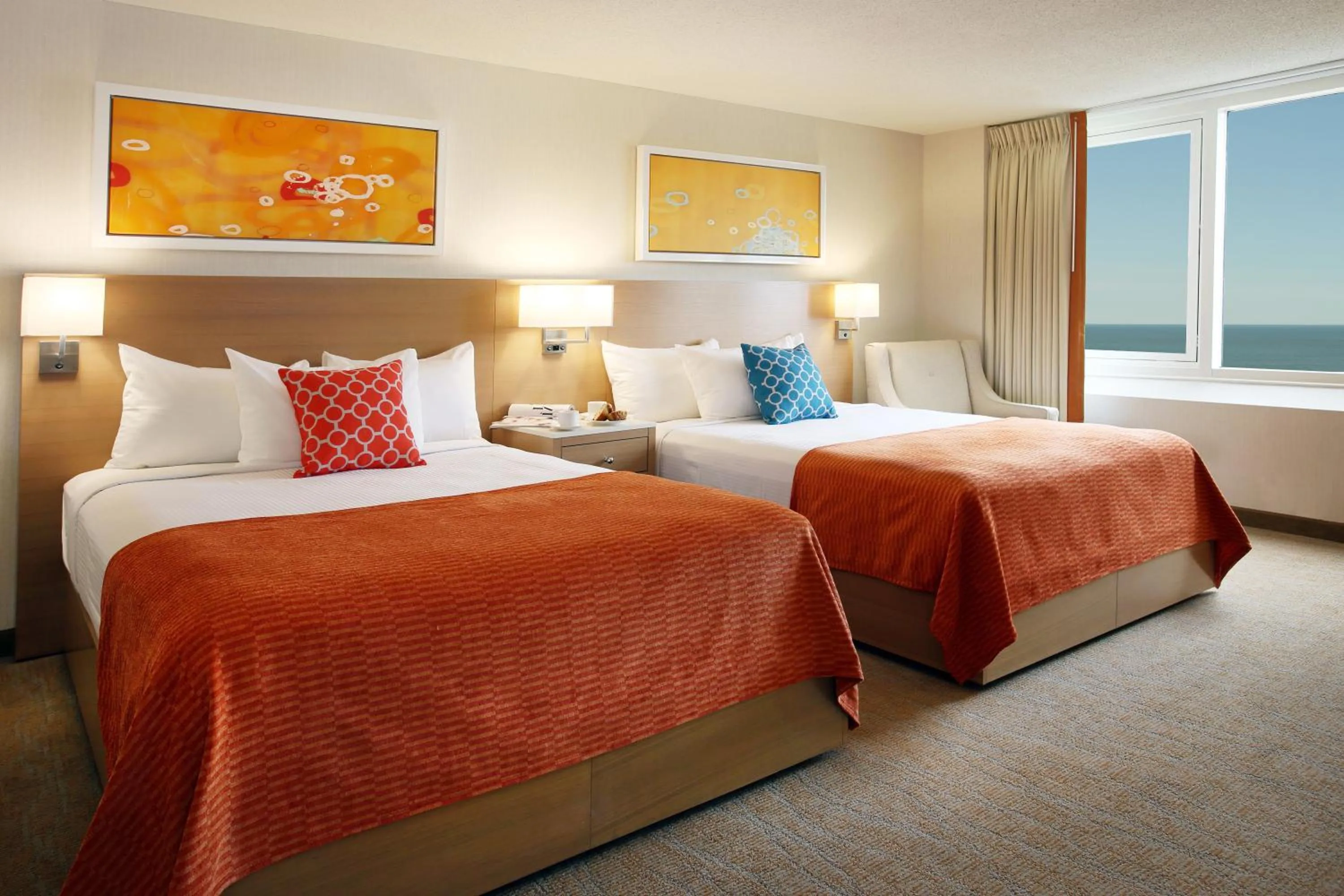 Photo of the whole room, Bed in Tropicana Atlantic City, A Caesars Destination