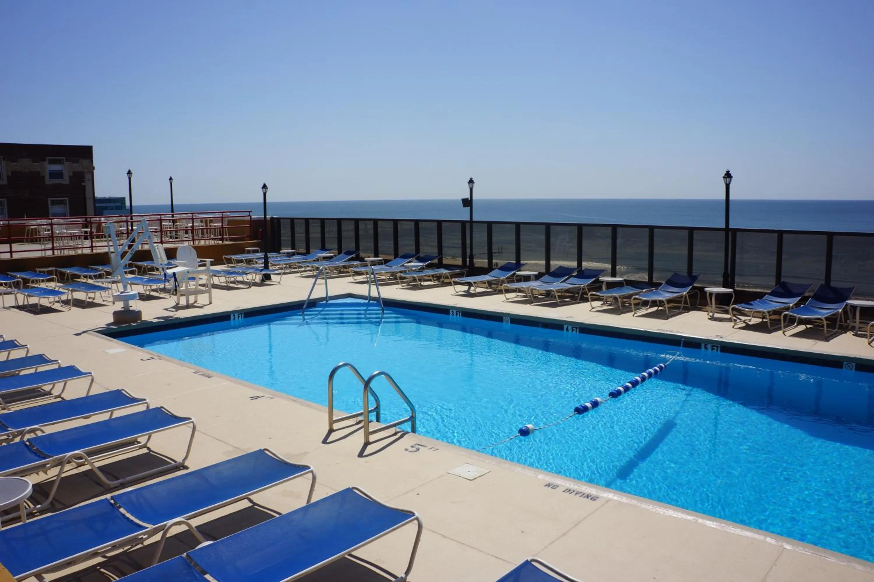 Swimming pool in Tropicana Atlantic City, A Caesars Destination