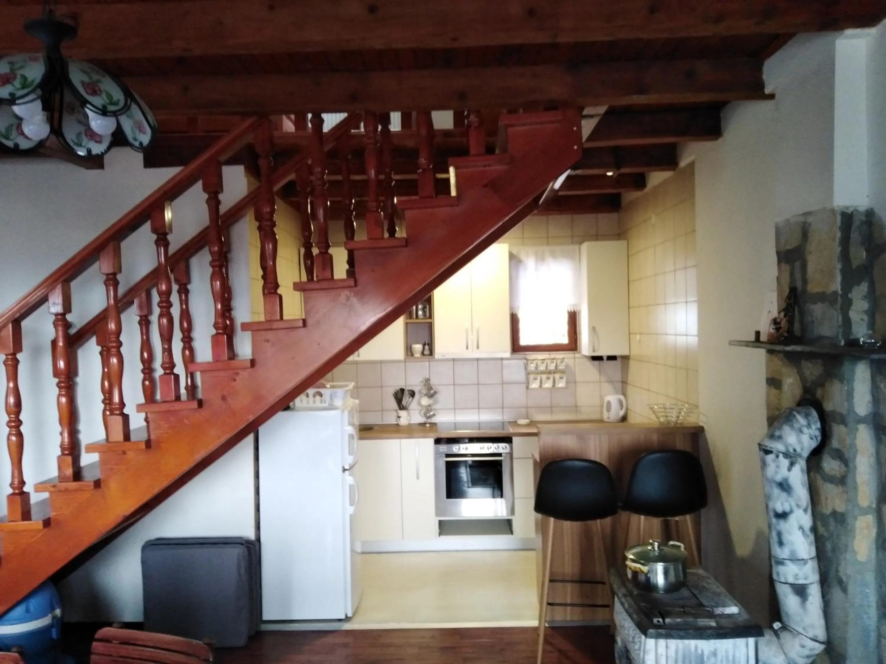 Kitchen or kitchenette in Apartments Holiday Home Srce