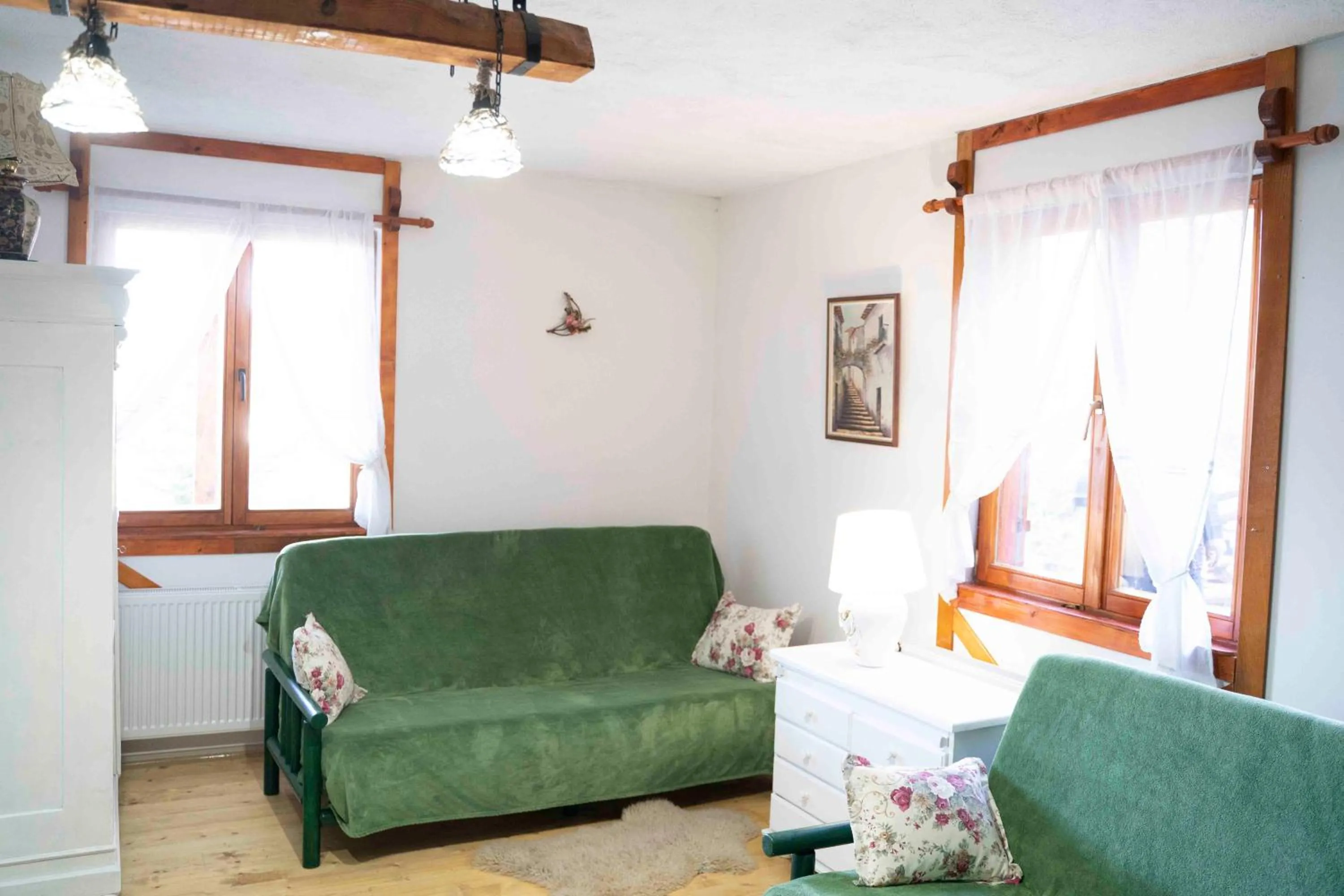 Seating area in Apartments Holiday Home Srce