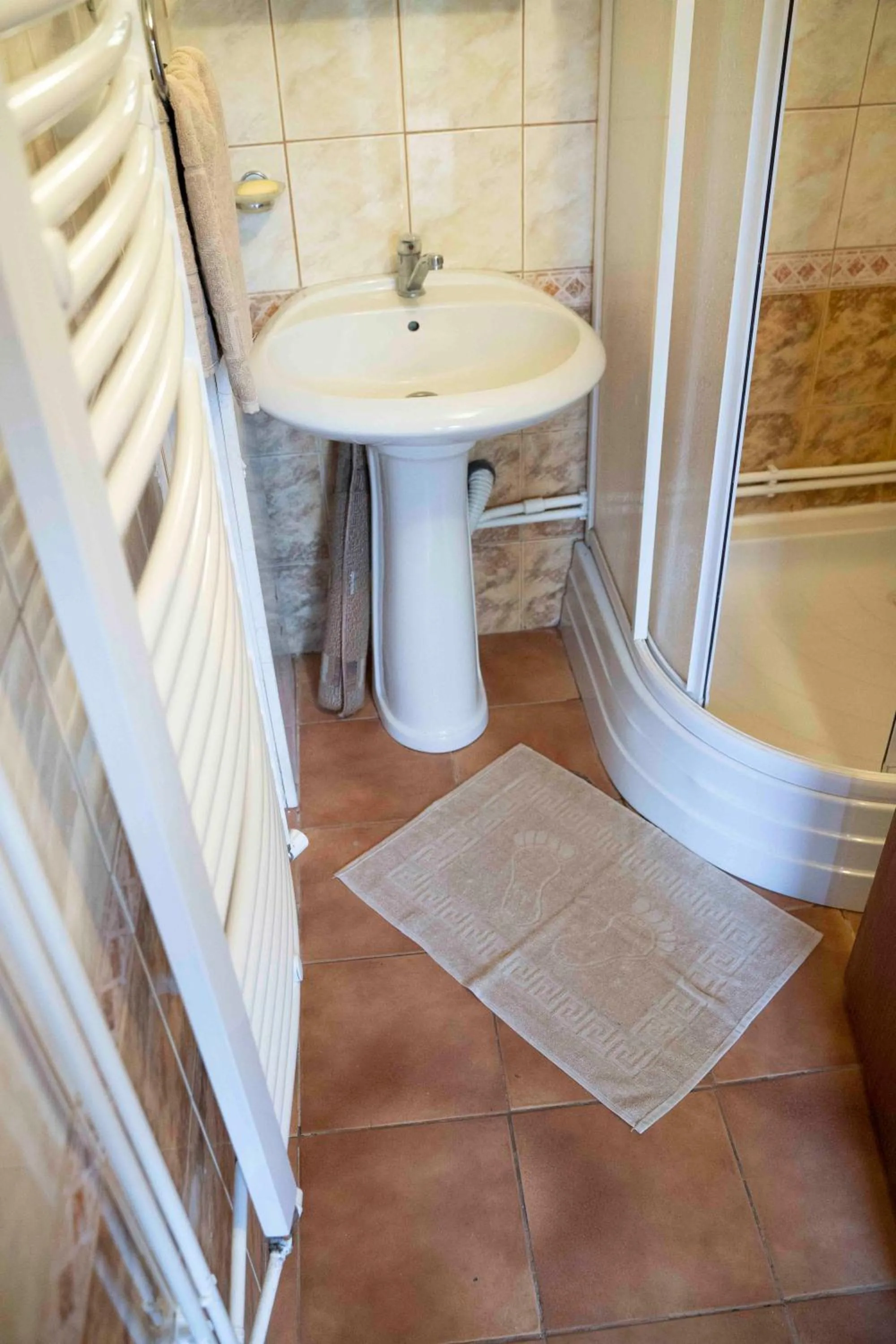 Bathroom in Apartments Holiday Home Srce
