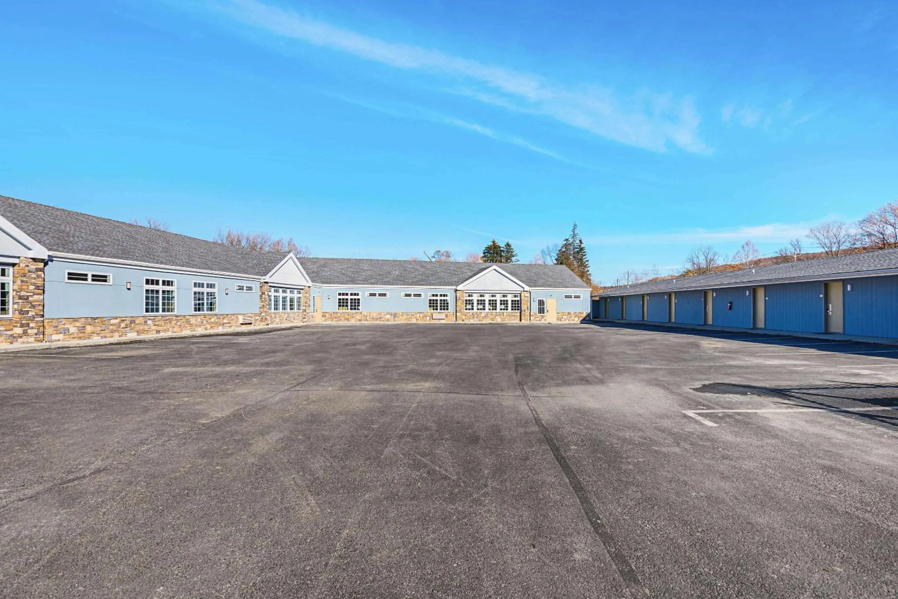 Property building in Rodeway Inn & Suites Ithaca South