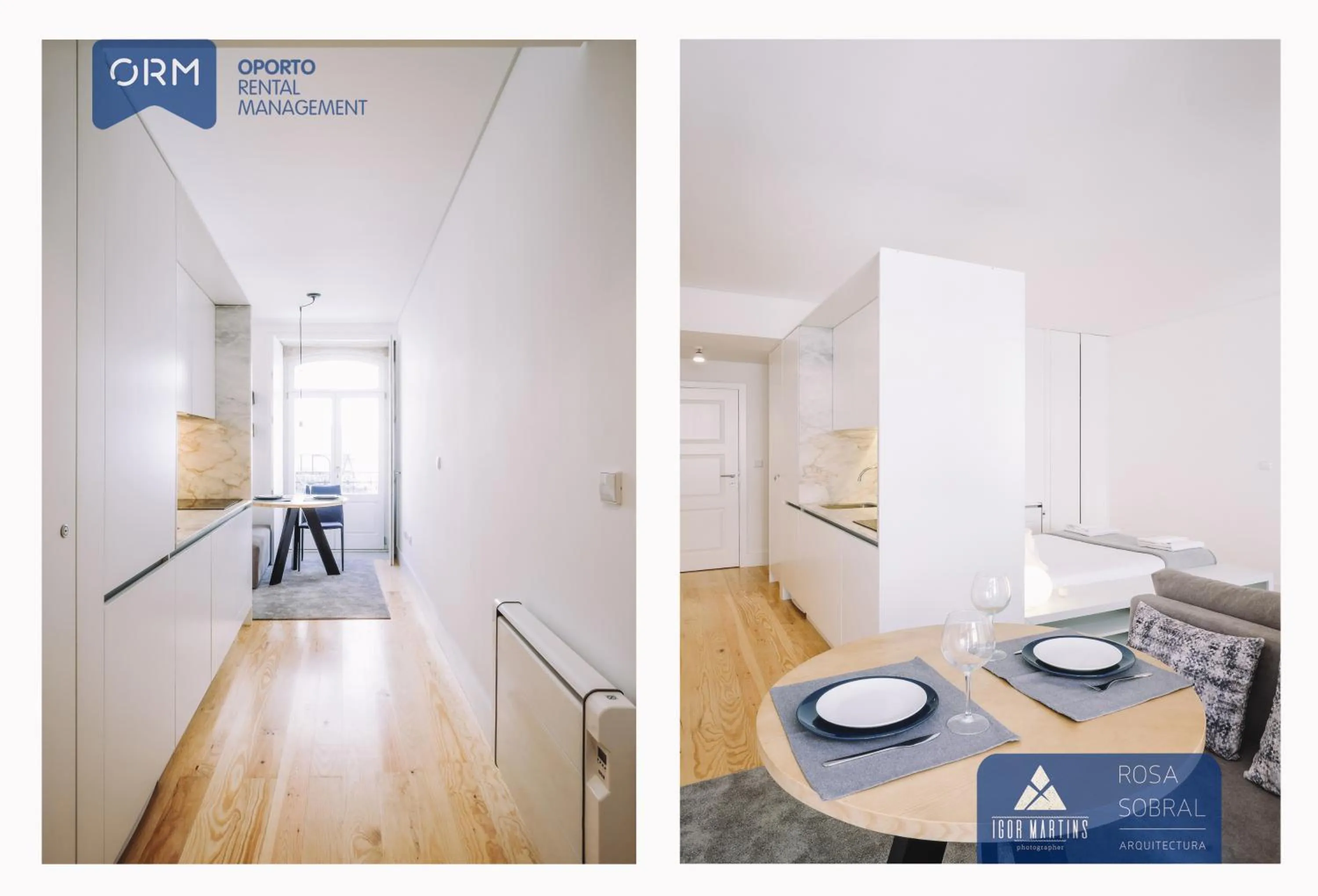 Kitchen or kitchenette in ORM - Almada Apartments