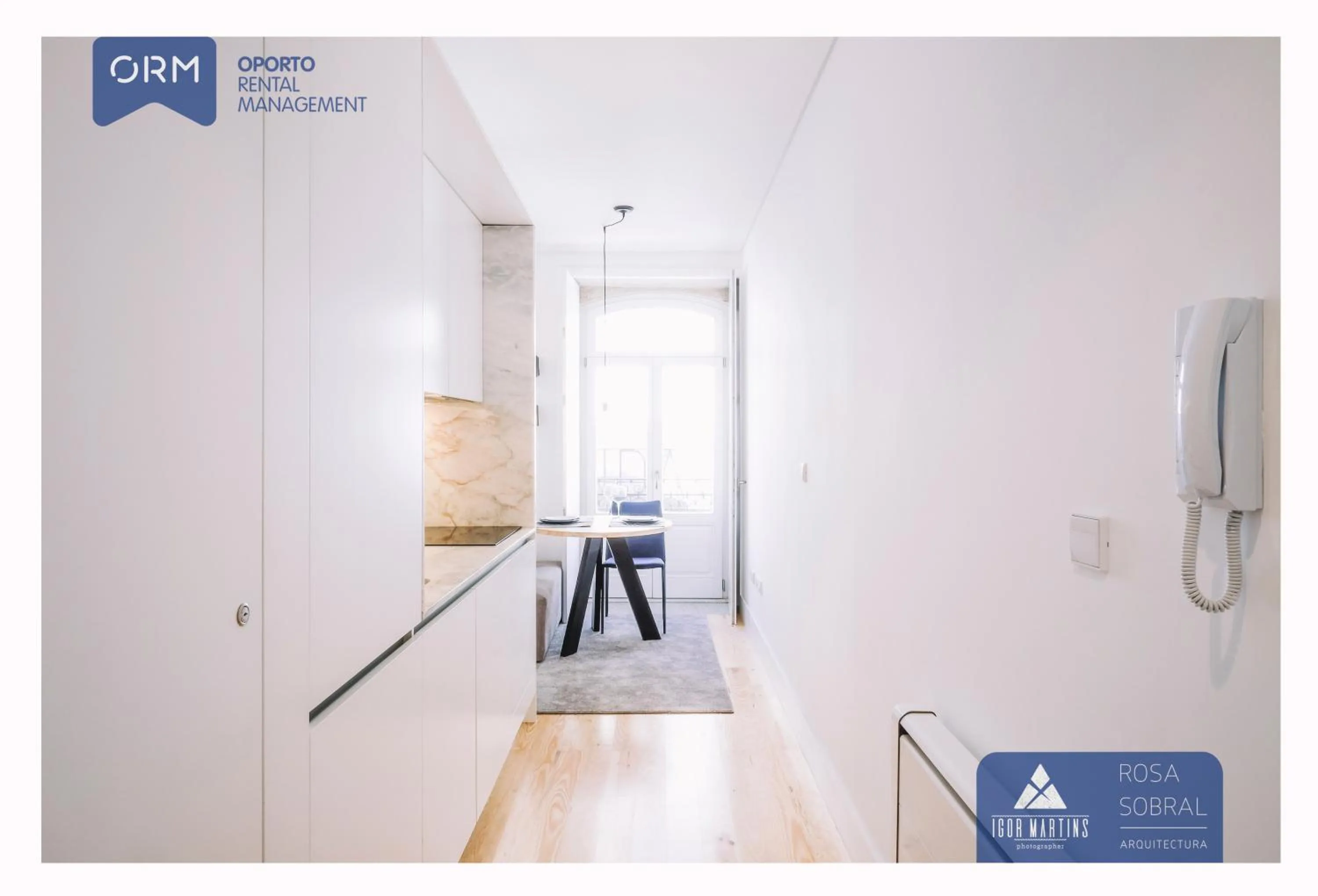 Kitchen or kitchenette in ORM - Almada Apartments