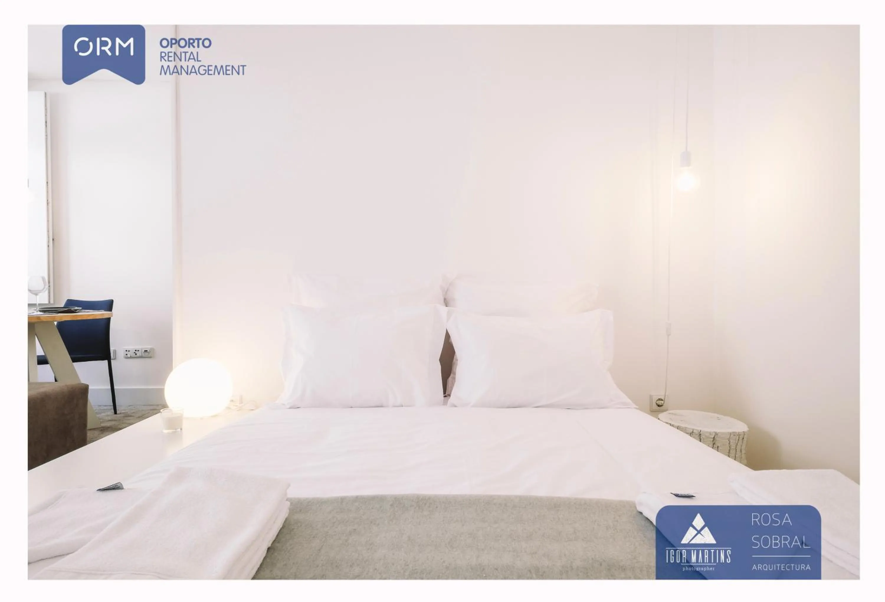 Bedroom, Bed in ORM - Almada Apartments