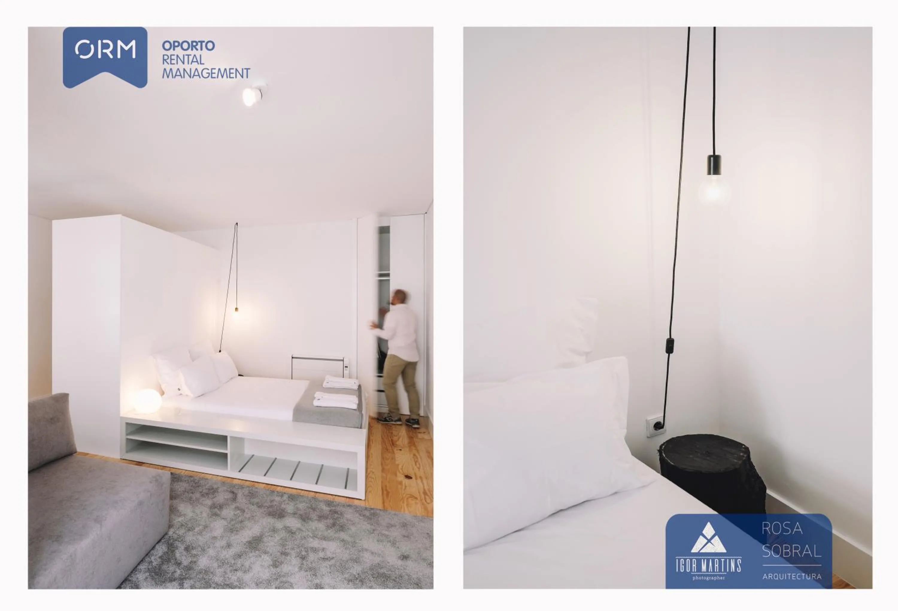 Bedroom, Bed in ORM - Almada Apartments