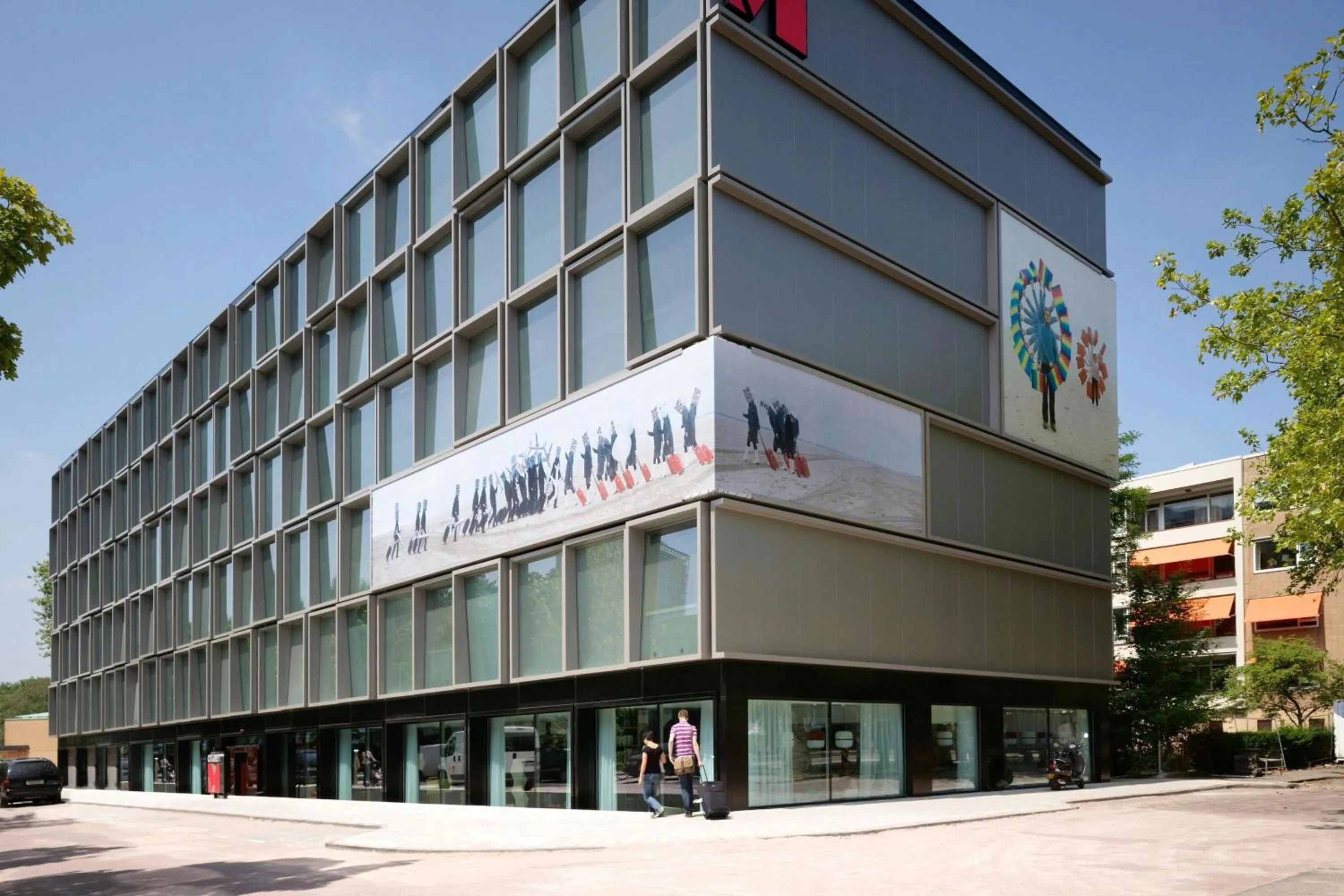 View (from property/room) in citizenM Amsterdam South