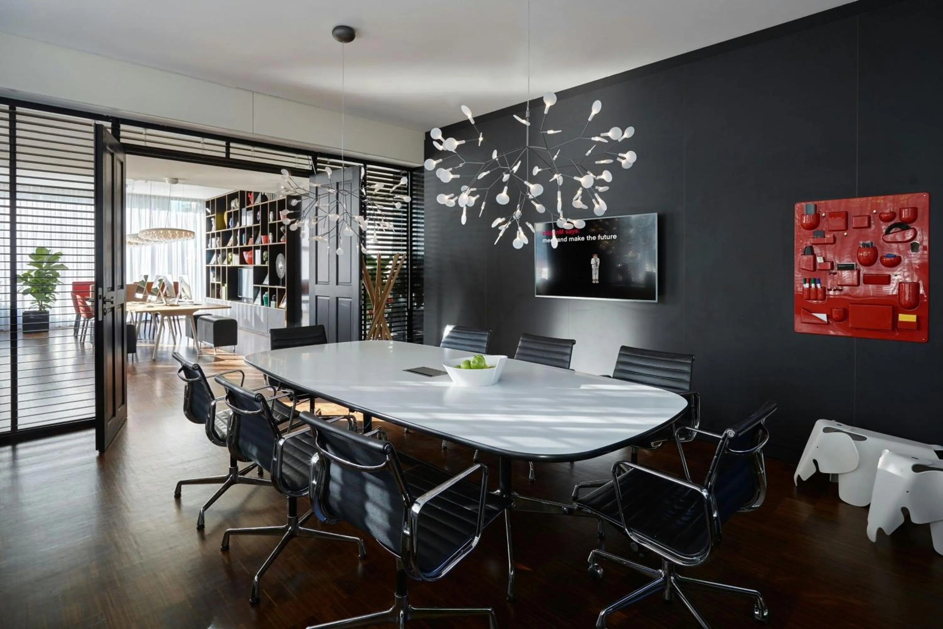 Meeting/conference room in citizenM Amsterdam South