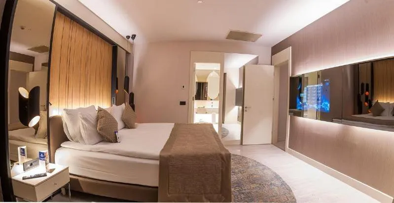 Bed in Bayır Diamond Hotel & Convention Center Konya