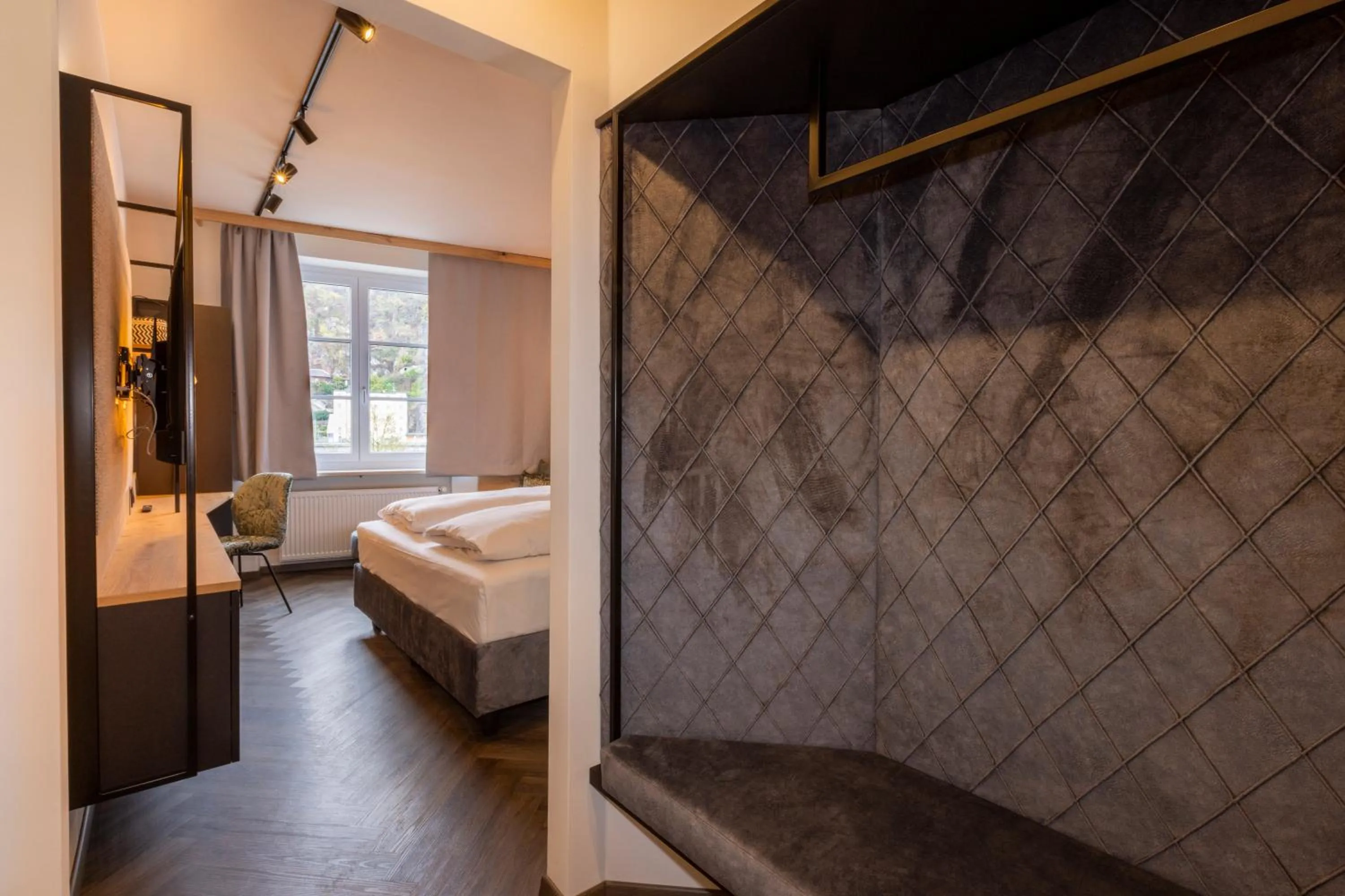 Photo of the whole room, Bed in Am Paulusbogen