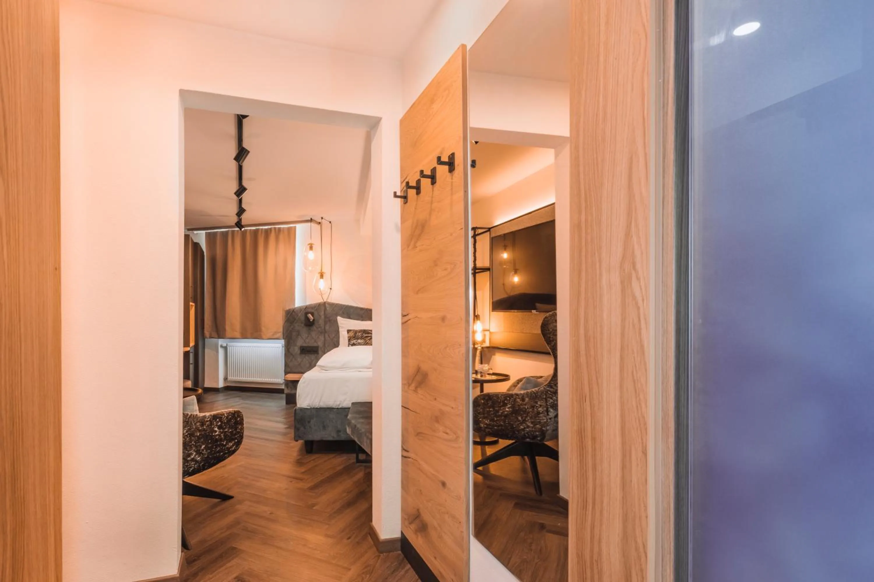 Photo of the whole room, Bed in Am Paulusbogen