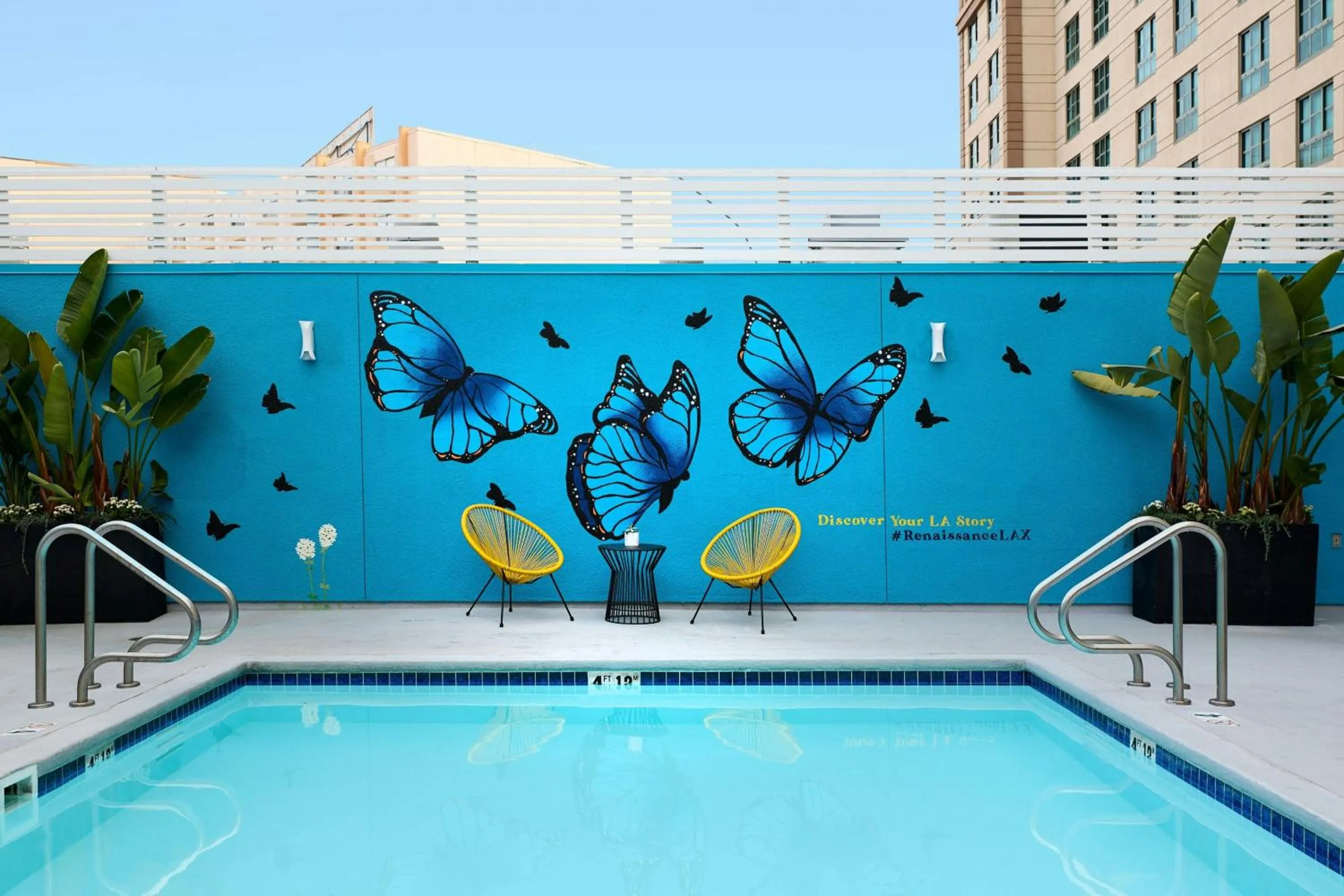 Fitness centre/facilities in Renaissance Los Angeles Airport Hotel