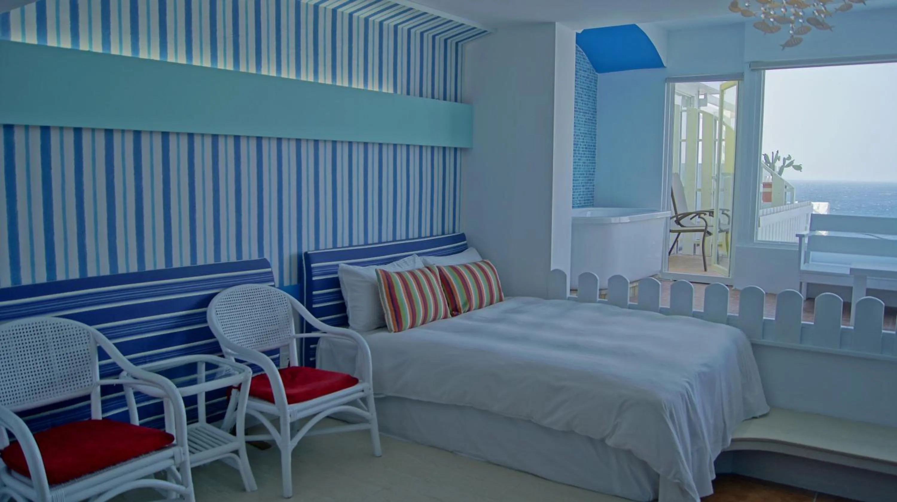 Bed in 南灣飯店 Kenting Nanwan Hotel