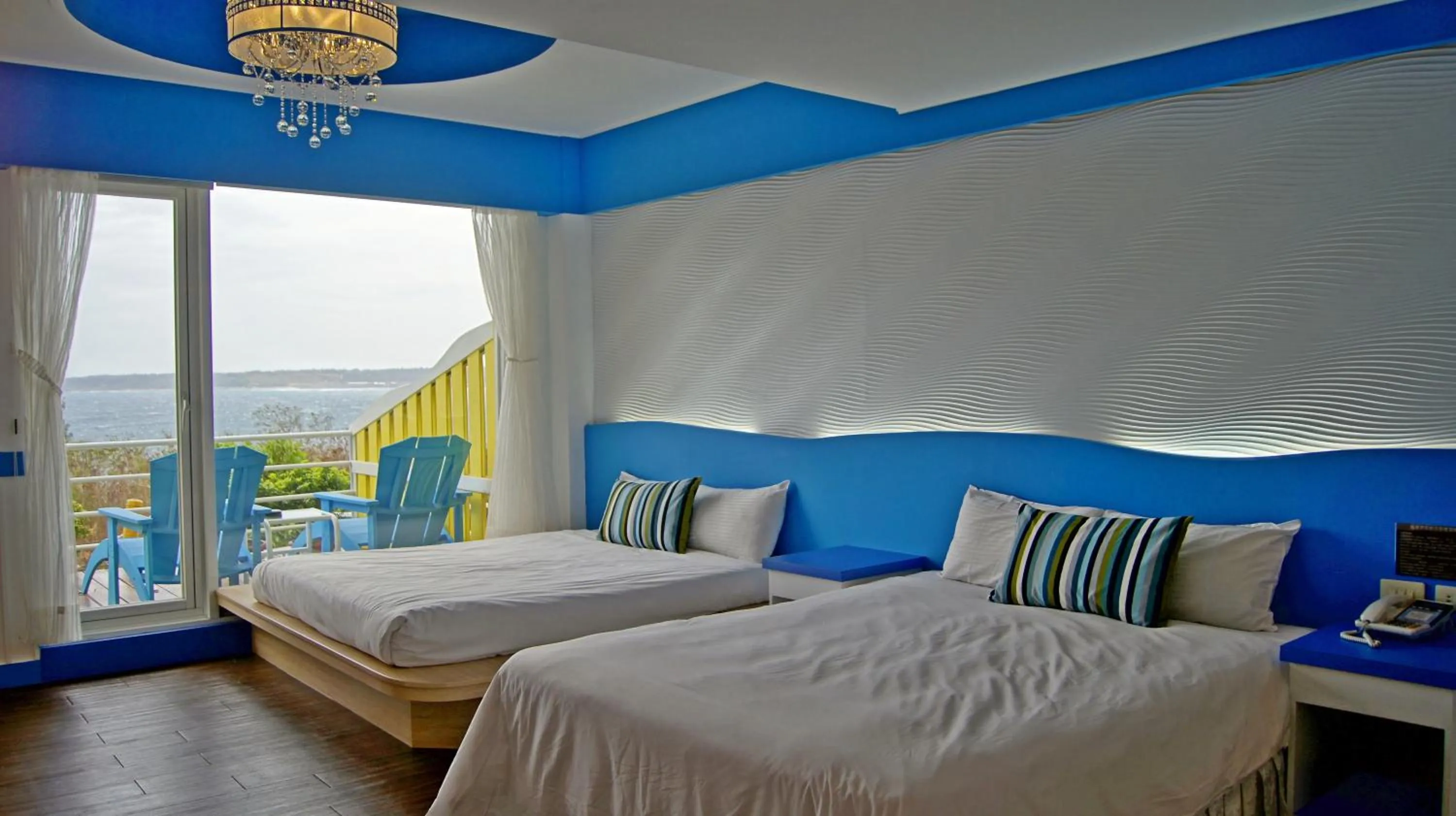 Bed in 南灣飯店 Kenting Nanwan Hotel