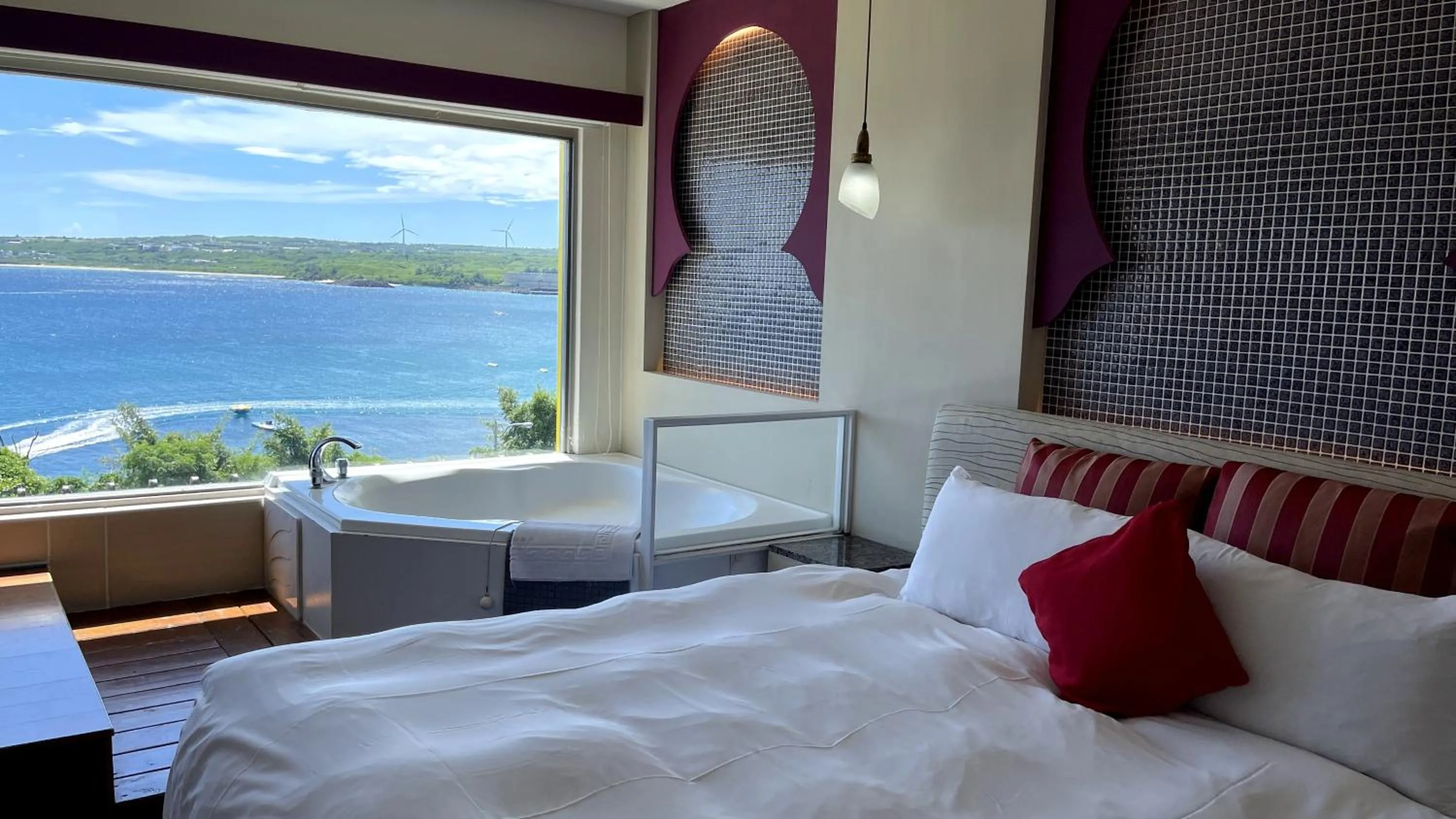 Bed in 南灣飯店 Kenting Nanwan Hotel