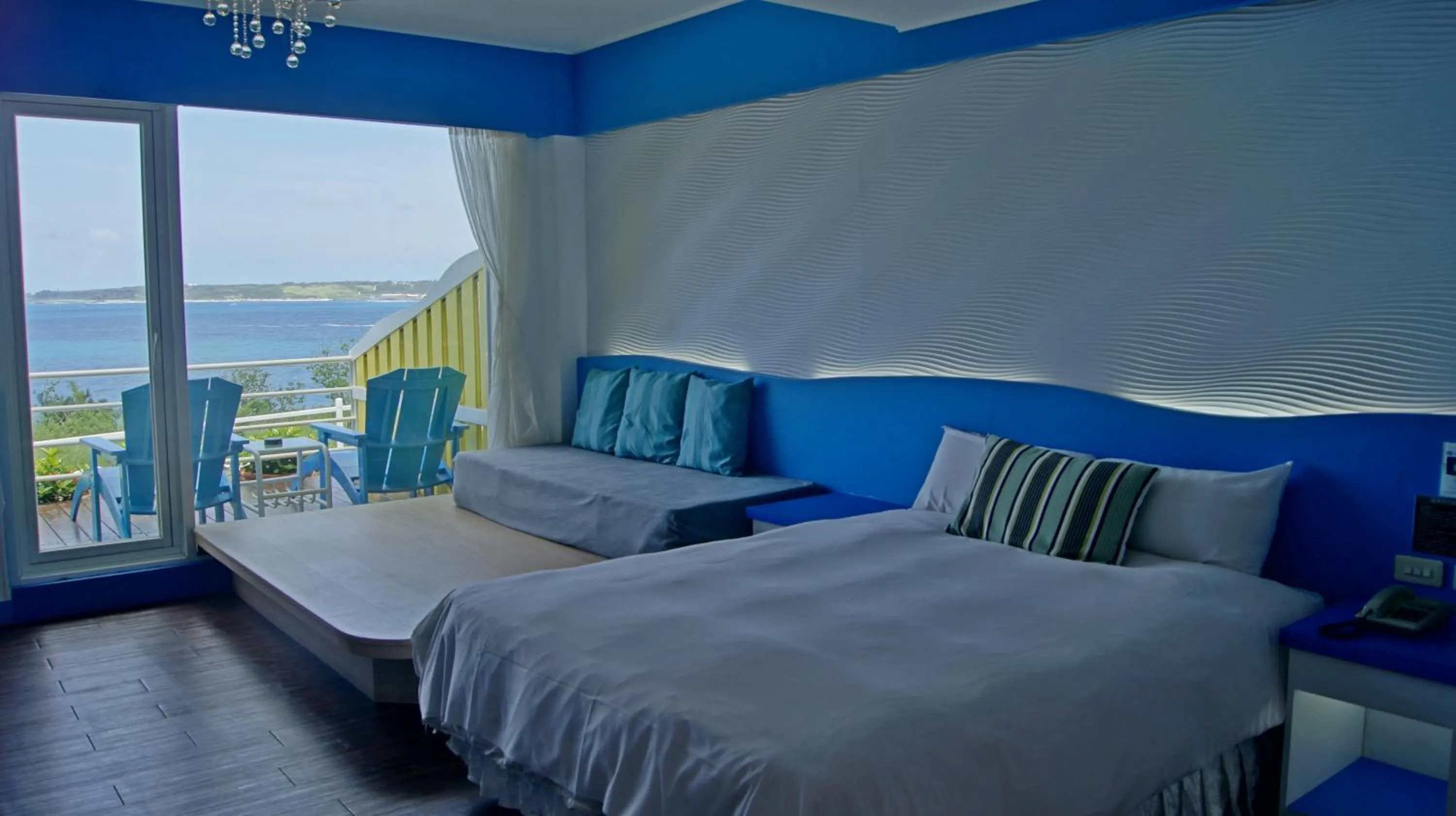 Bed in 南灣飯店 Kenting Nanwan Hotel