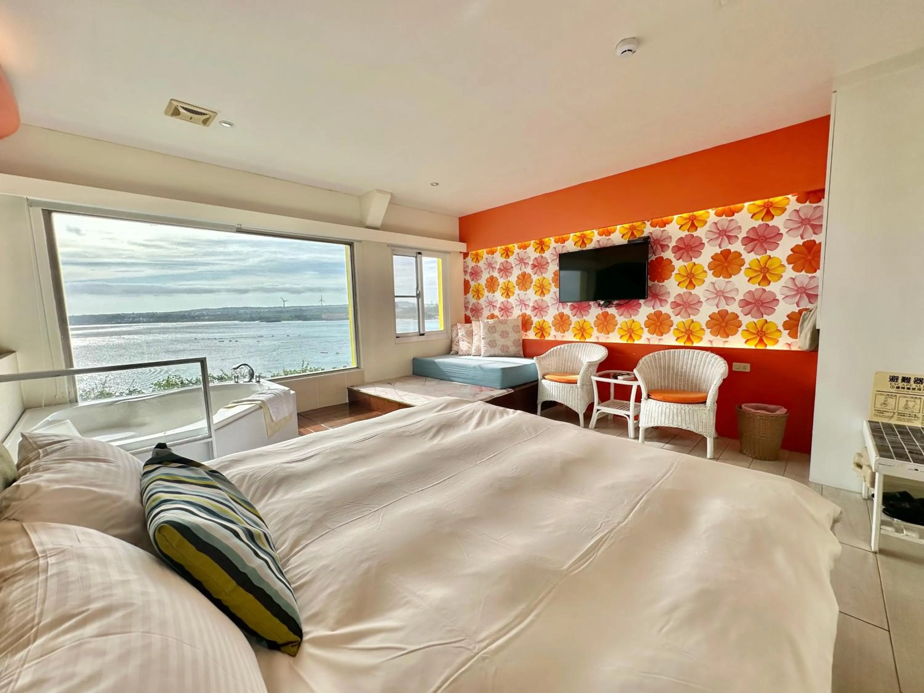Bed in 南灣飯店 Kenting Nanwan Hotel