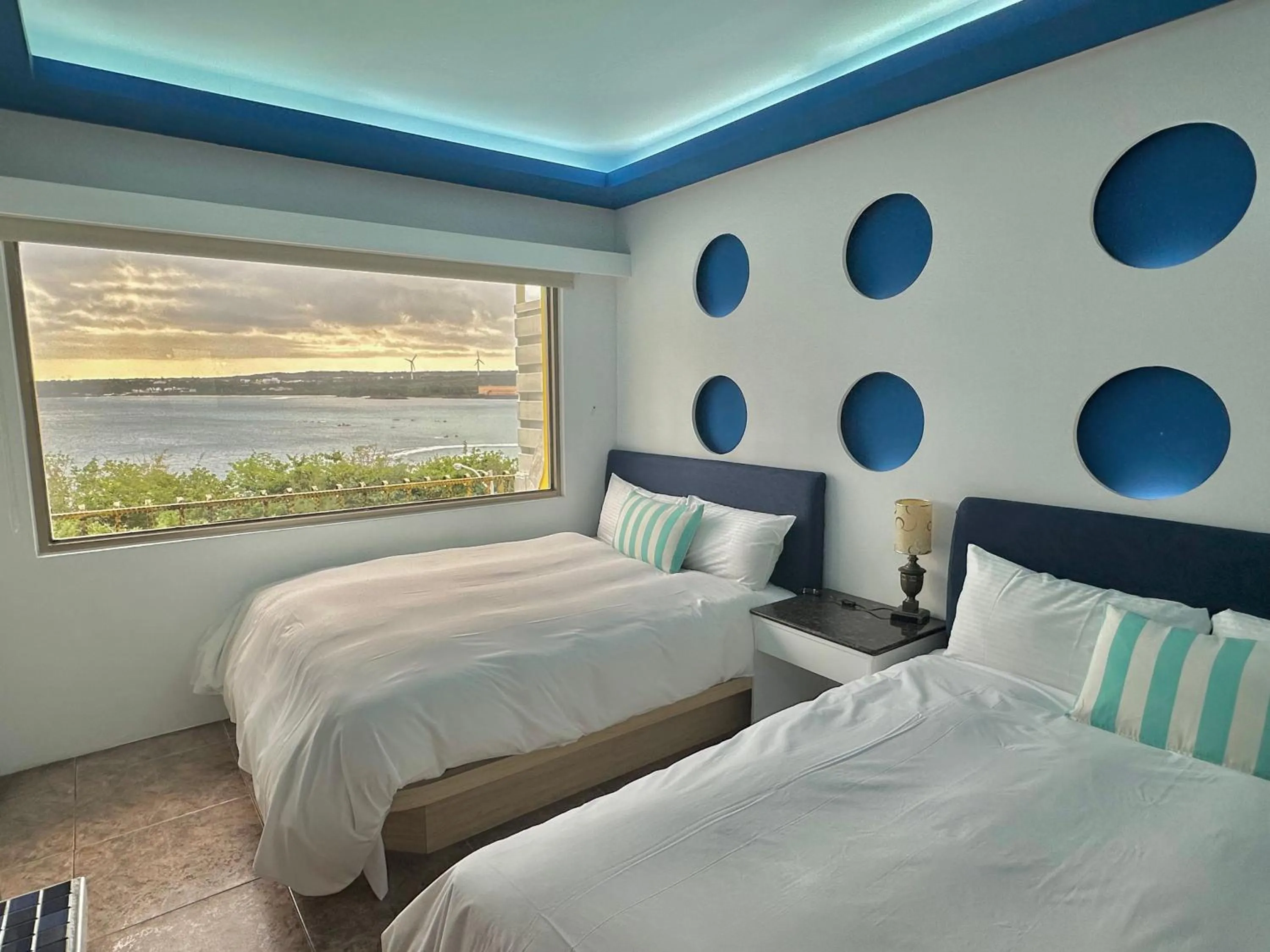 Bed in 南灣飯店 Kenting Nanwan Hotel