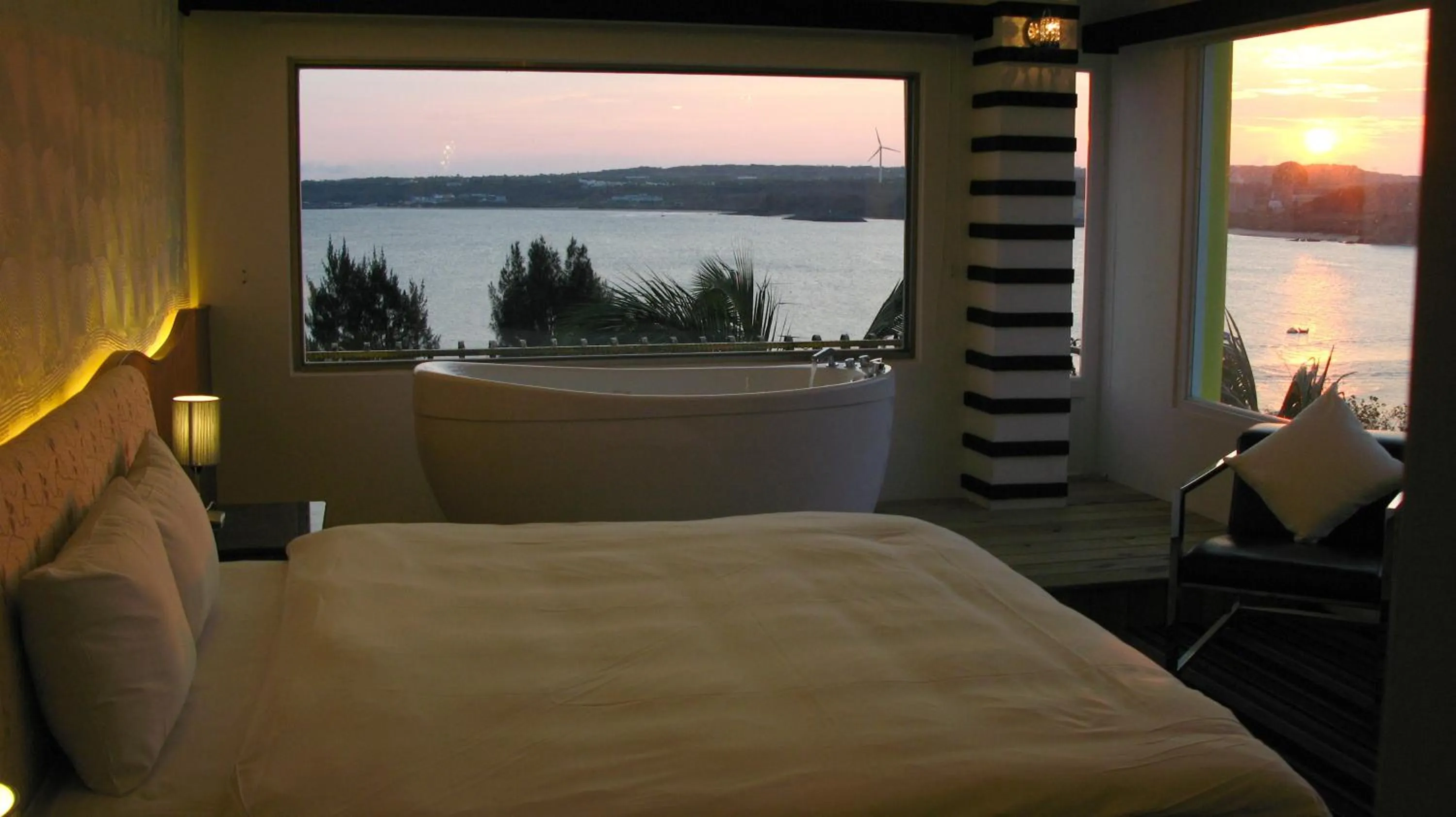 Bed in 南灣飯店 Kenting Nanwan Hotel