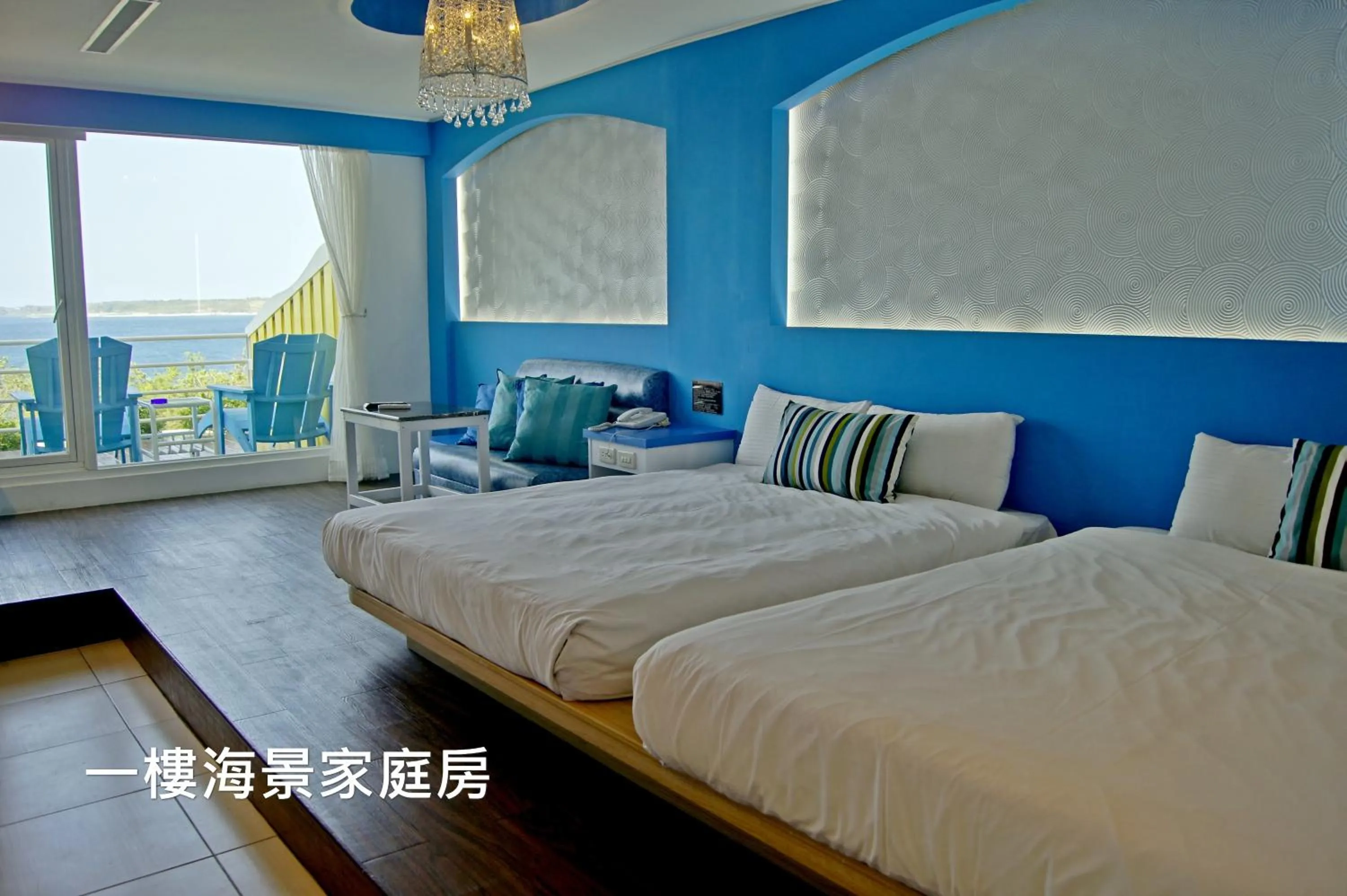 Bed in 南灣飯店 Kenting Nanwan Hotel