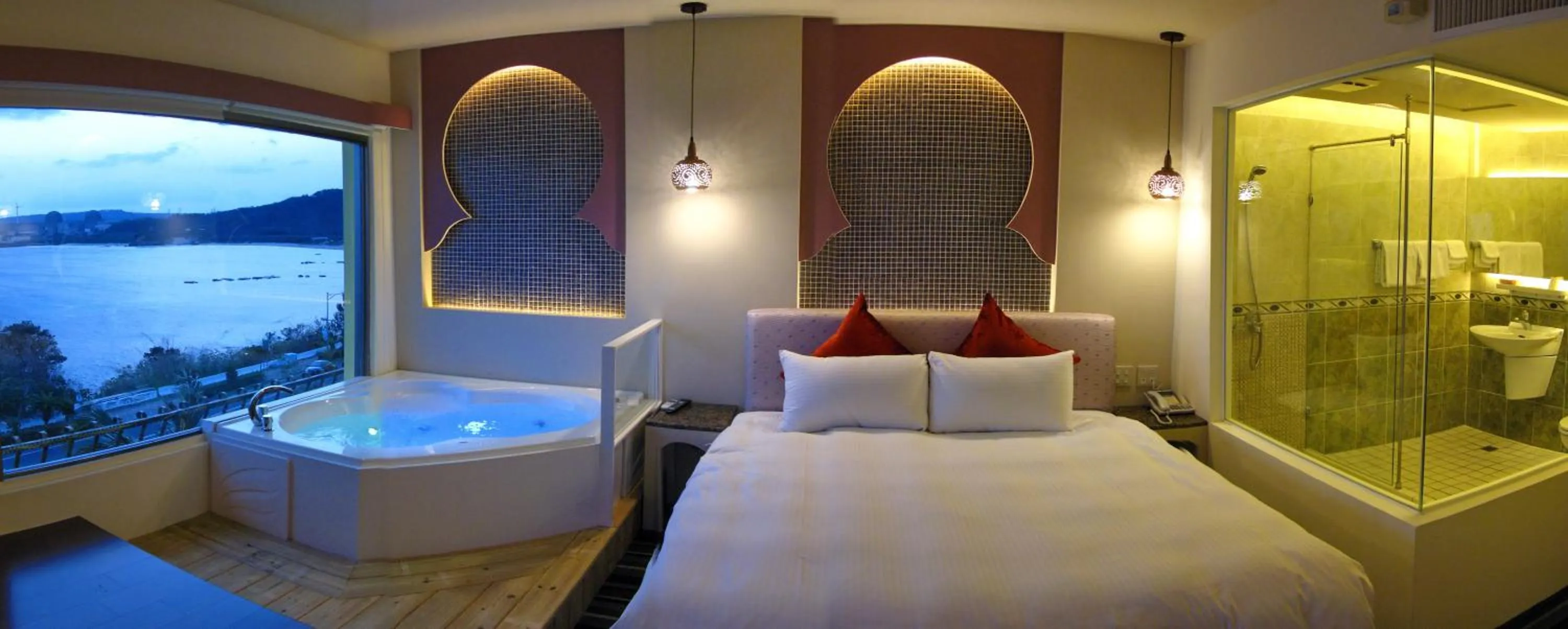 Bed in 南灣飯店 Kenting Nanwan Hotel