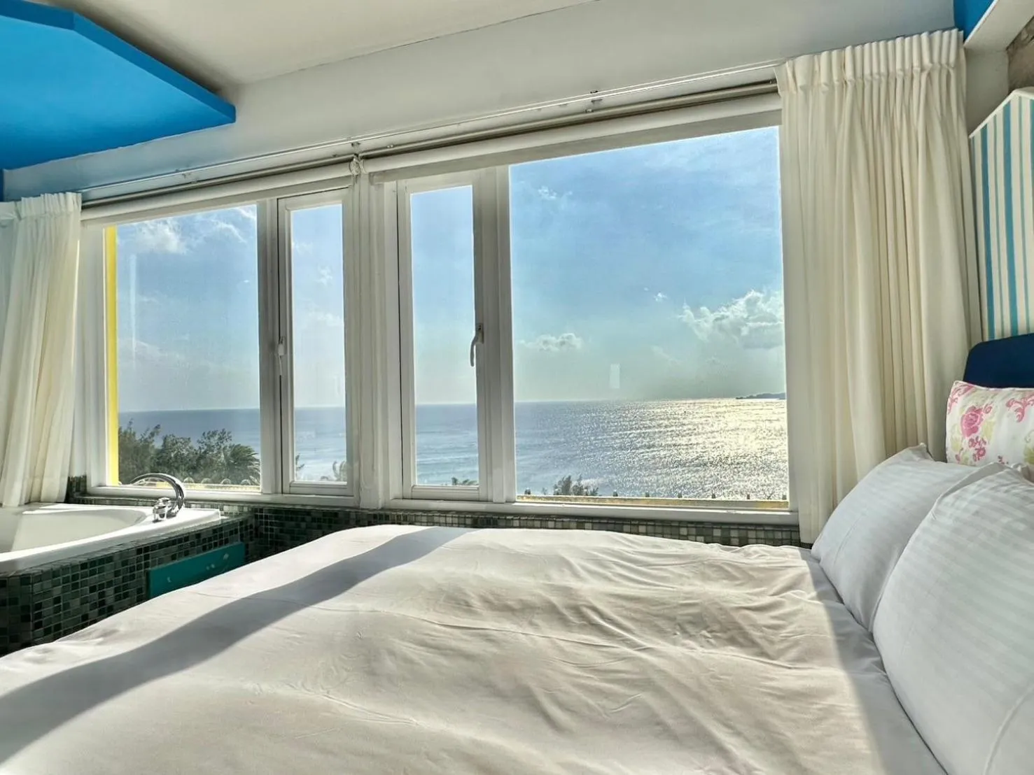 Bed in 南灣飯店 Kenting Nanwan Hotel